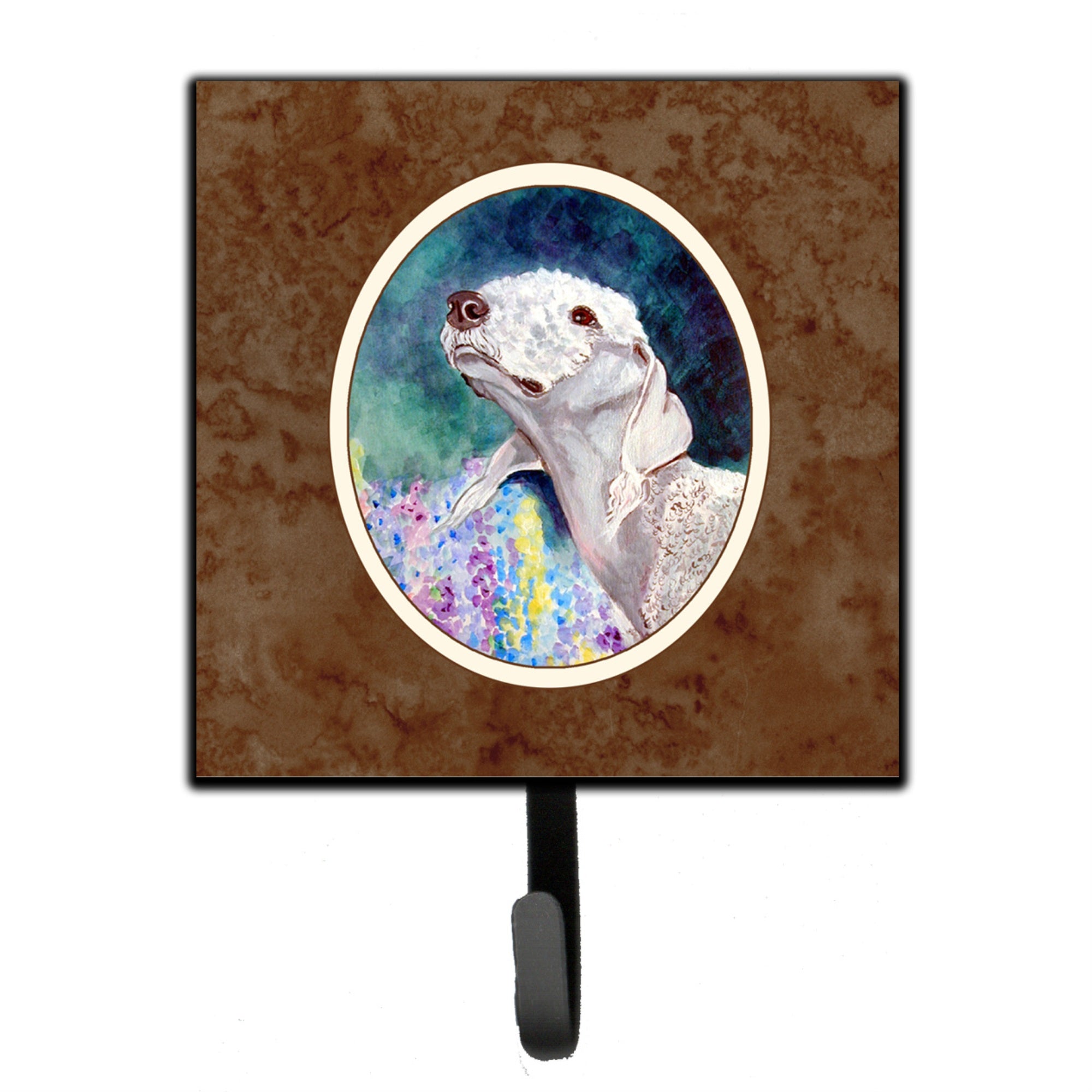 Caroline'S Treasures Bedlington Terrier Leash Or Key Holder 7226Sh4, Small, Multicolor