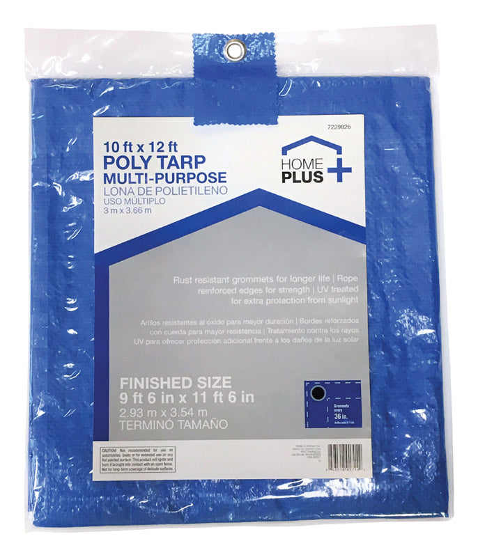 Poly Tarp 10'X12' Hp(Pack Of 1)