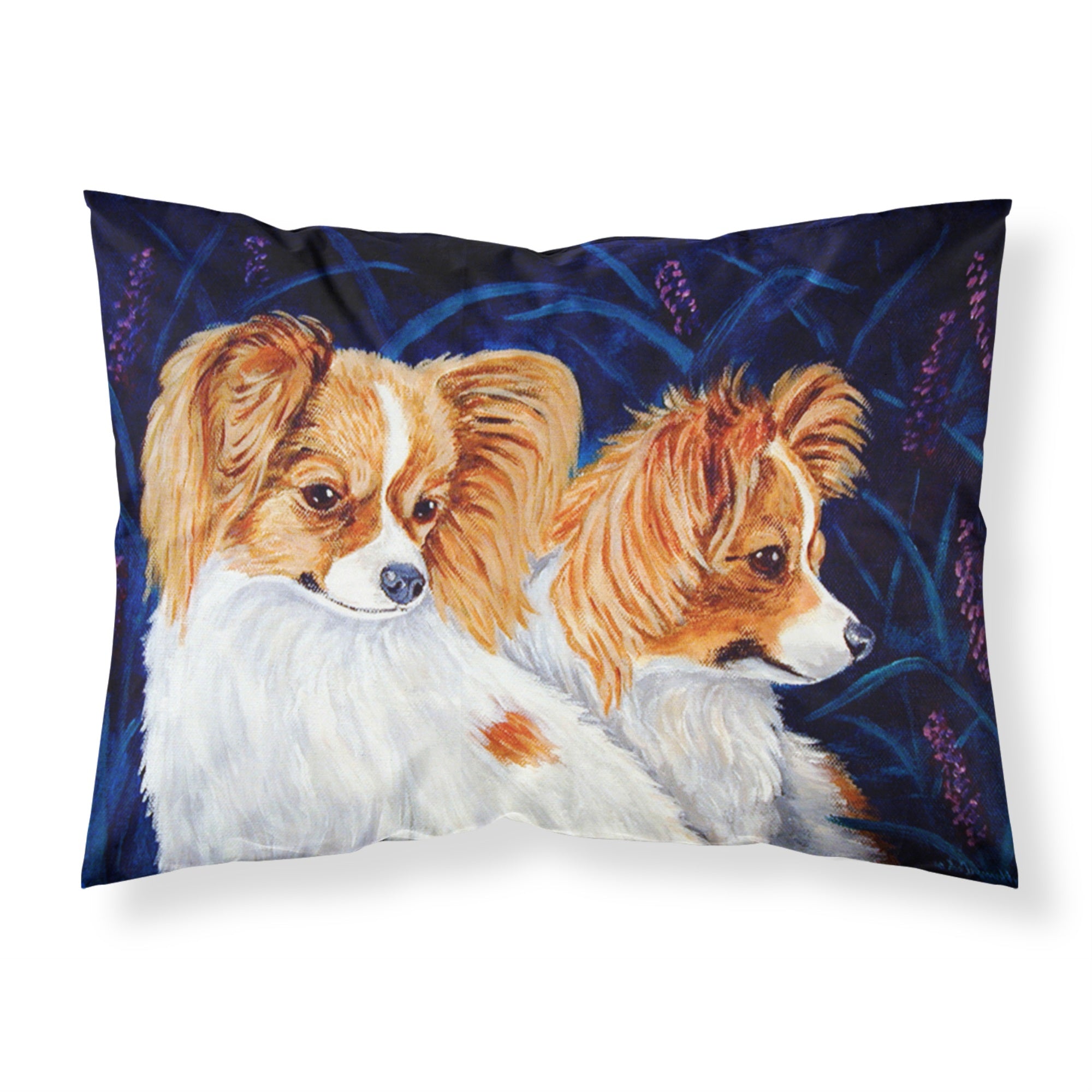 Caroline'S Treasures 7241Pillowcase Papillion Moisture Wicking Fabric Standard Pillowcase, Large, Multicolor