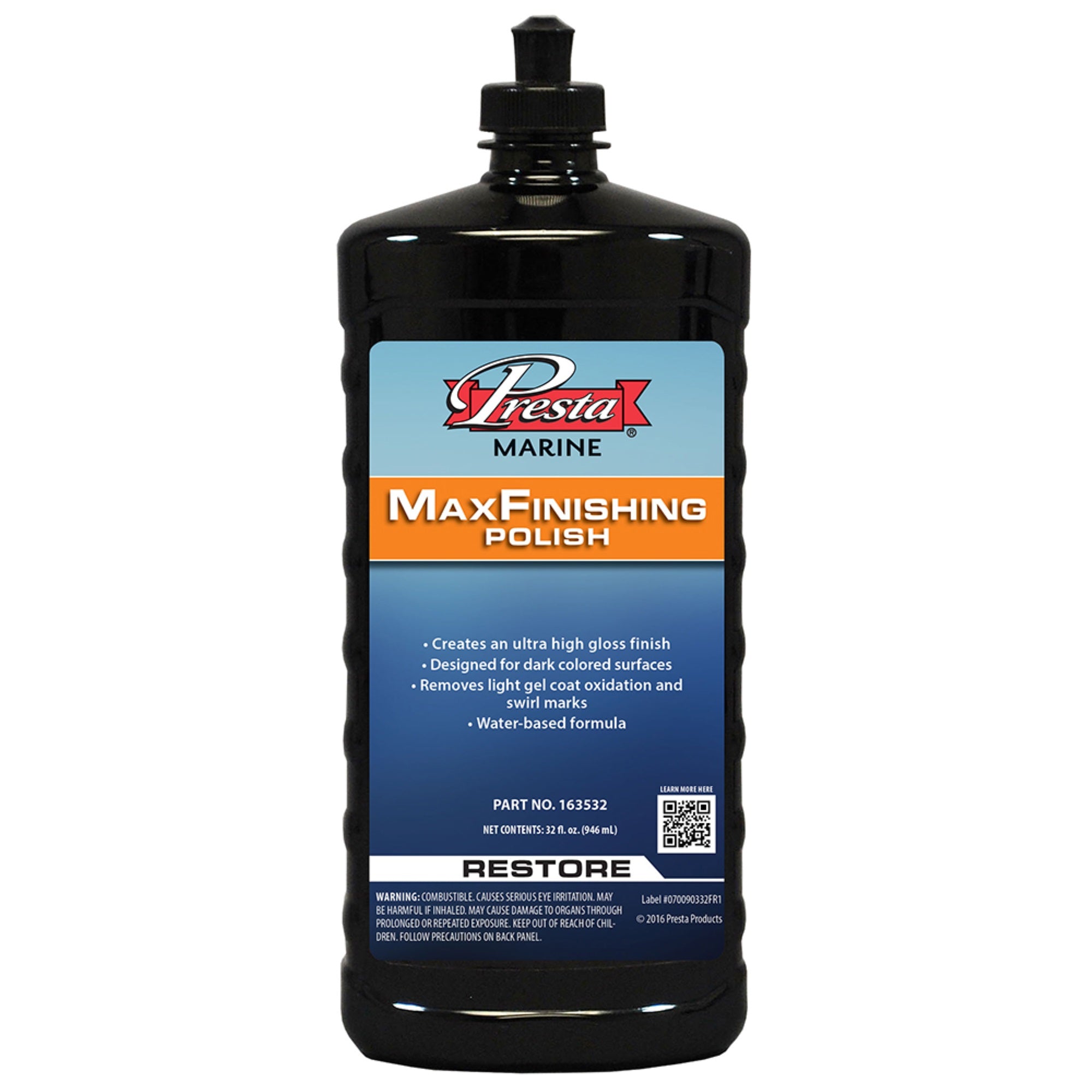 Presta Max Finishing Polish 32 Fl. Oz.