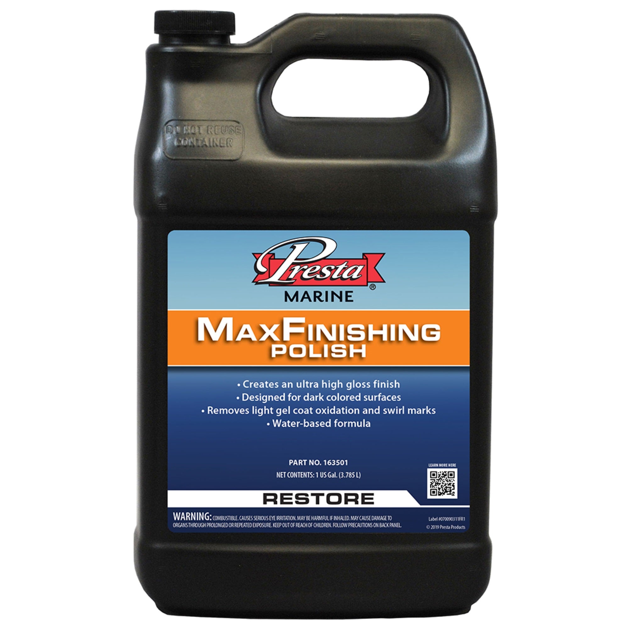 Presta Maxfinishing Polish 1 Gal.