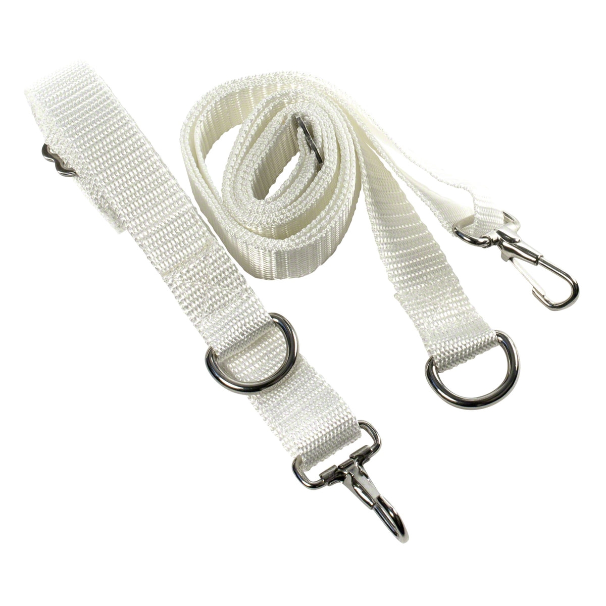 Whitecap S-0245Wc Adjustable Dacron Bimini Strap - 78 X 1, White