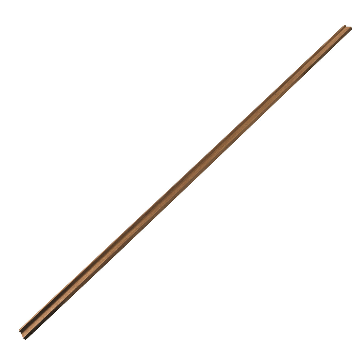 Whitecap 60831 Teak 1-5/8H X 13/16W - 5' Length Straight Bulkhead Molding
