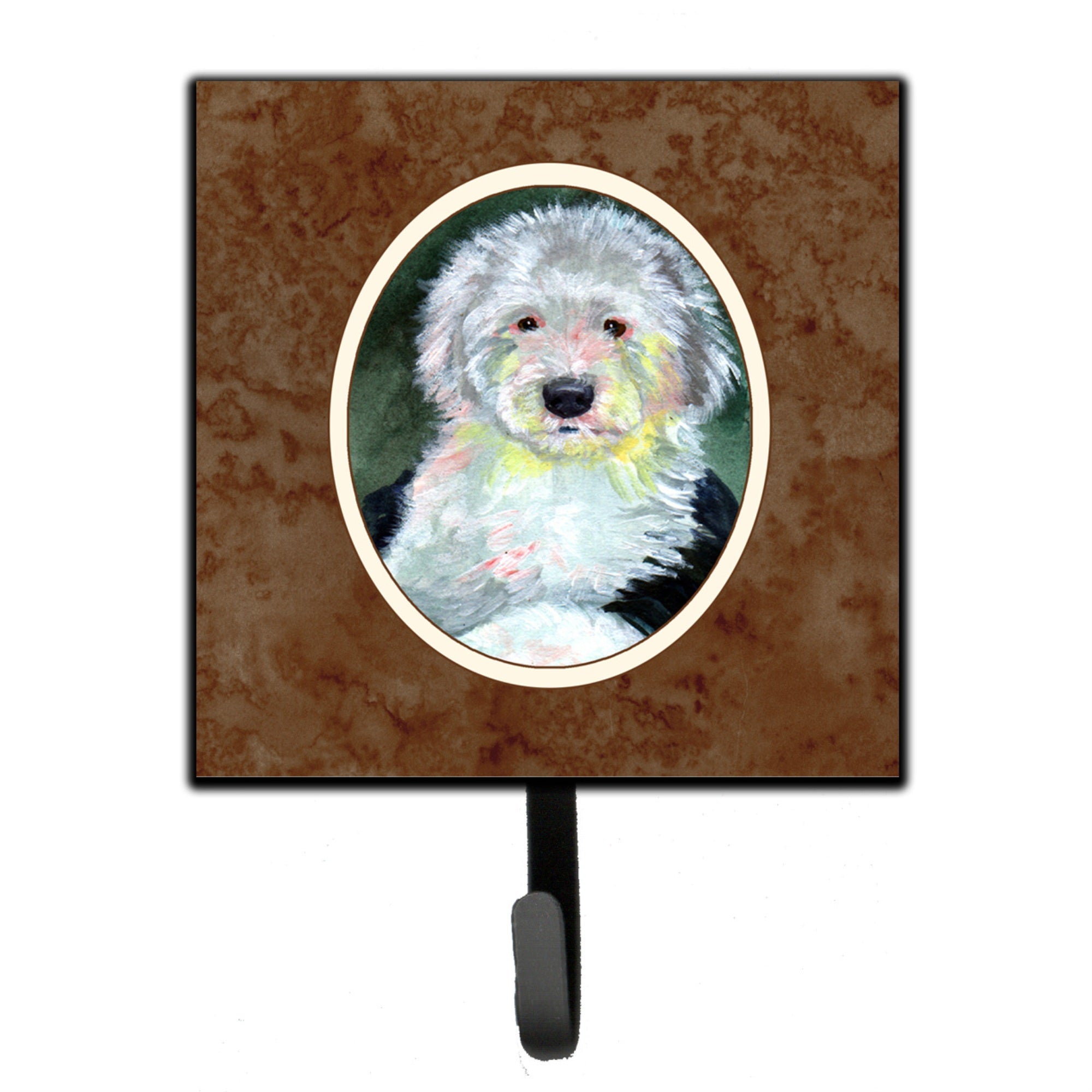 Caroline'S Treasures Old English Sheepdog Leash Or Key Holder 7252Sh4, Small, Multicolor