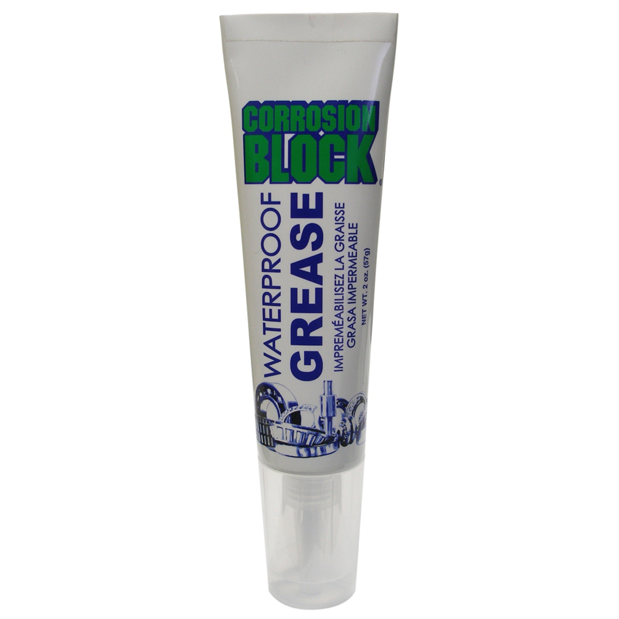 Corrosion Block Grease 2 Ounce Tube Waterproof High Perf