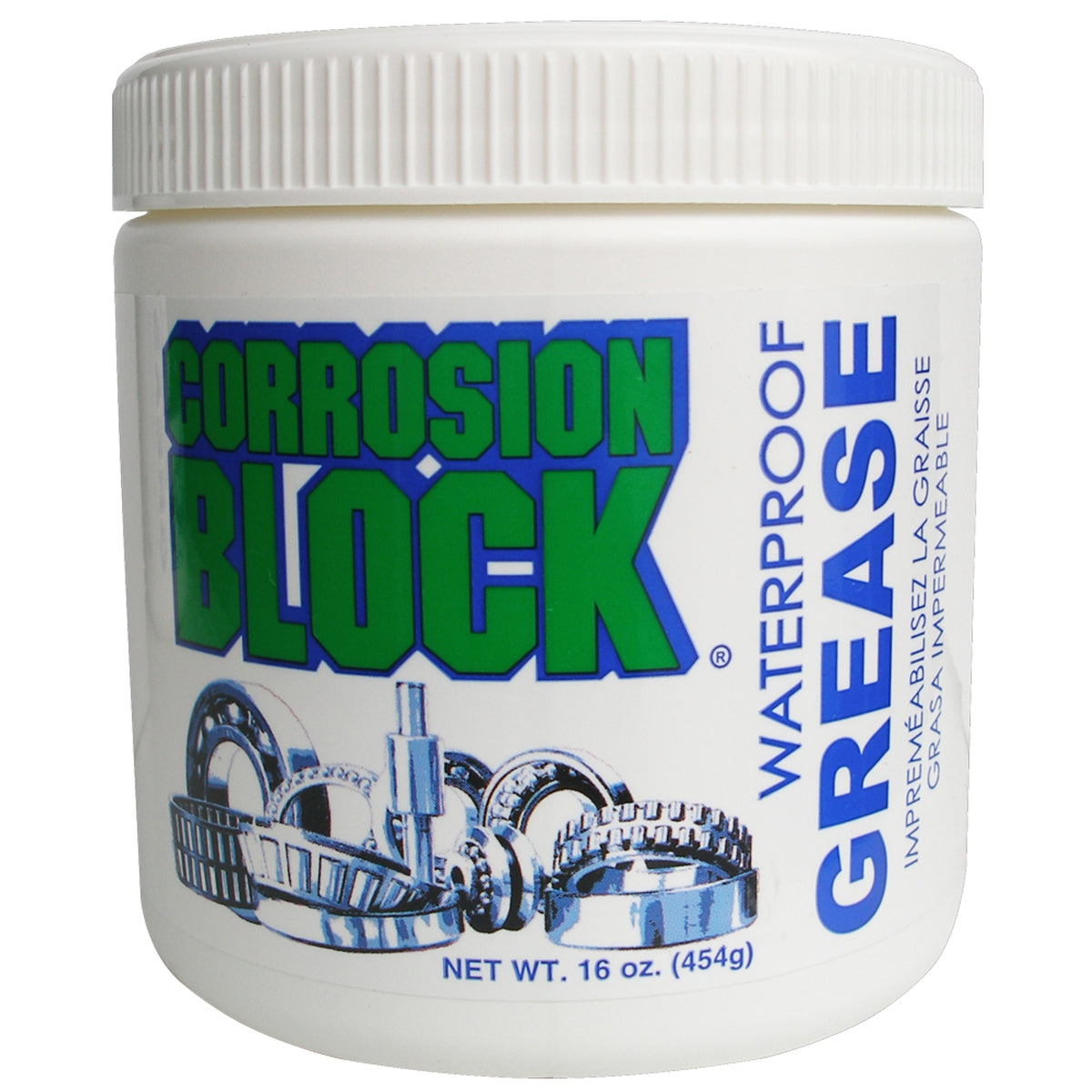 Corrosion Block Grease 16 Oz Tub Waterproof High Performanc