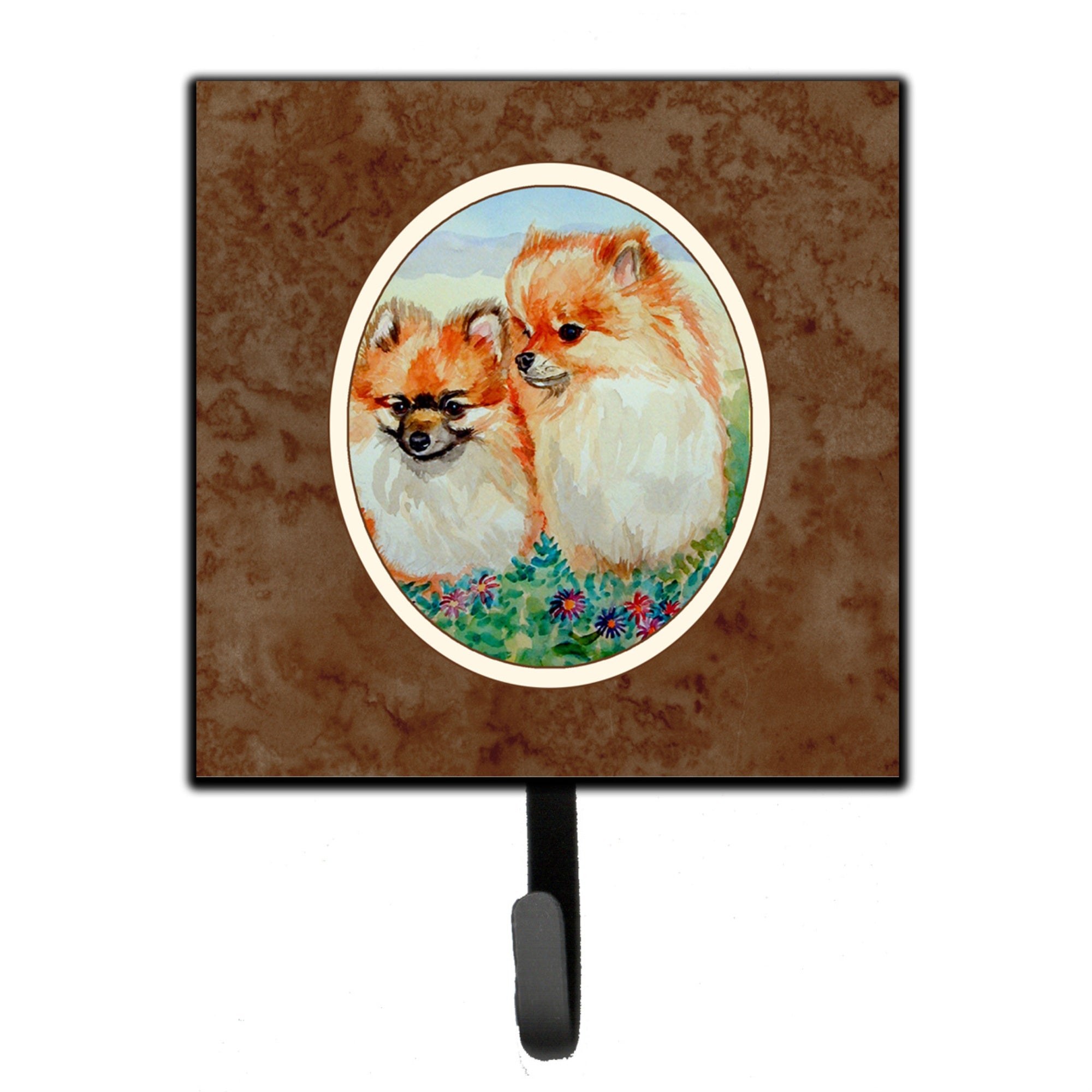 Caroline'S Treasures Pomeranian Leash Or Key Holder 7262Sh4, Small, Multicolor