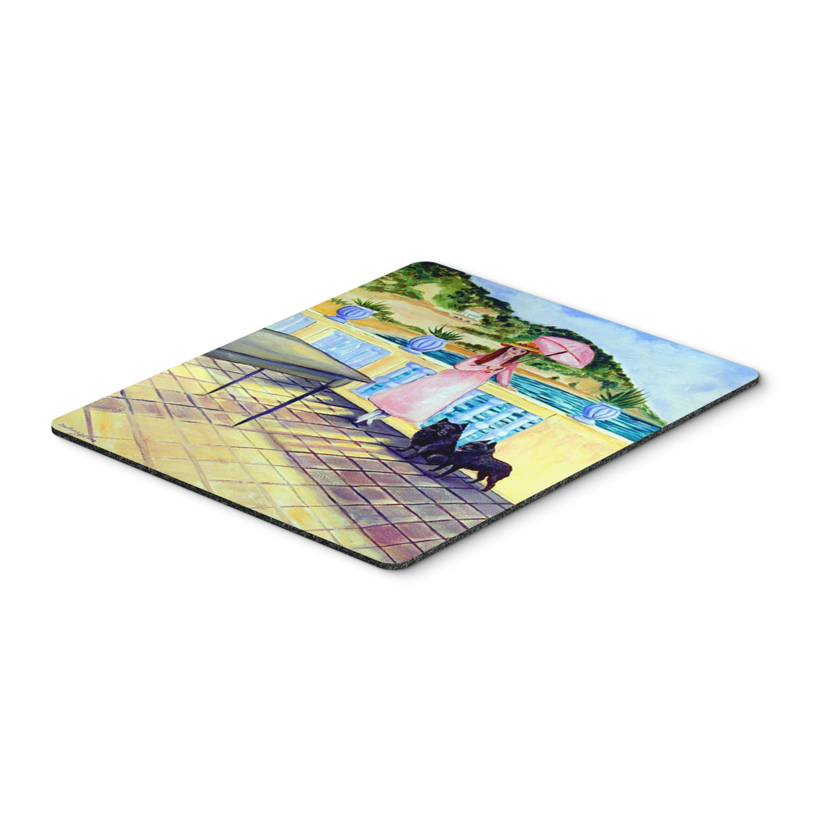 Caroline'S Treasures Mouse/Hot Pad/Trivet, Lady With Her Schipperke (7267Mp)