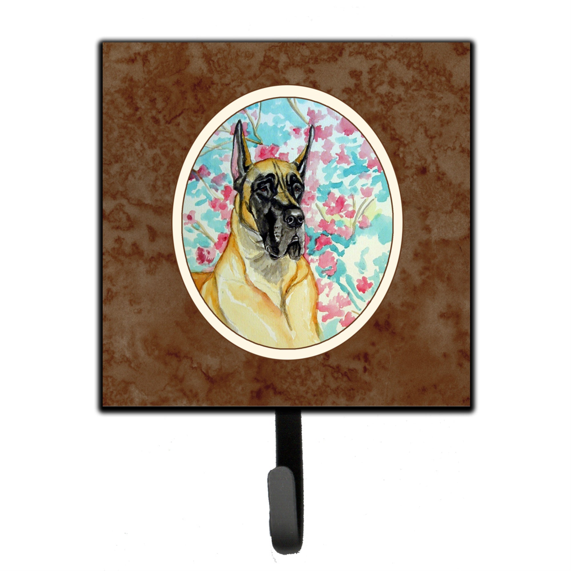 Caroline'S Treasures Fawn Dane Leash Or Key Holder 7270Sh4, Small, Multicolor