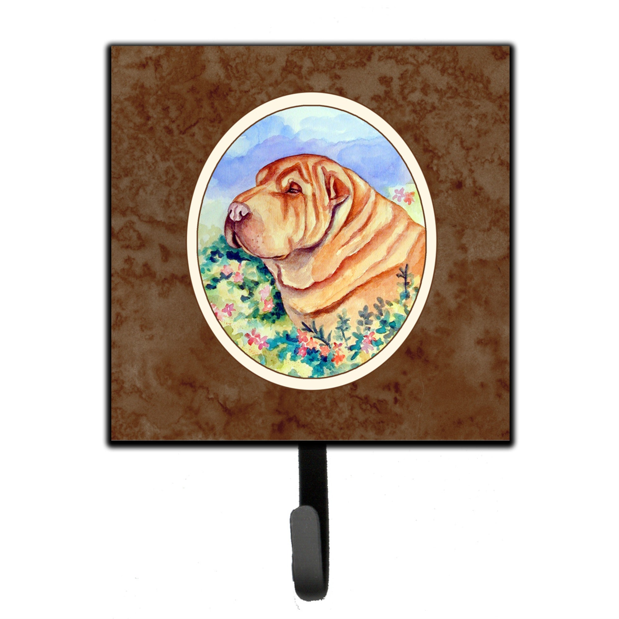 Caroline'S Treasures Shar Pei Leash Or Key Holder 7271Sh4, Small, Multicolor