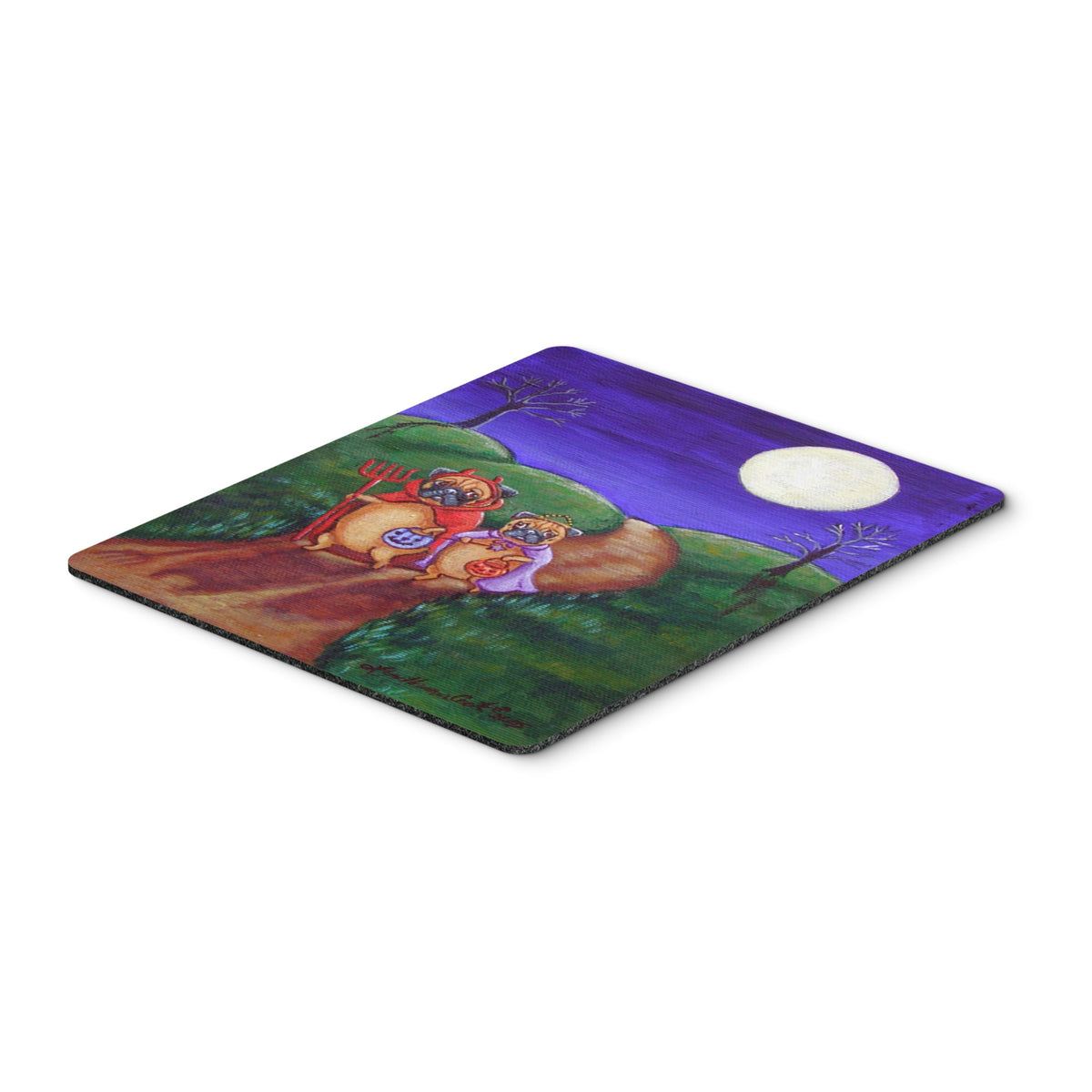 Caroline'S Treasures Mouse/Hot Pad/Trivet, Trick Or Treat Halloween Pug (7281Mp)
