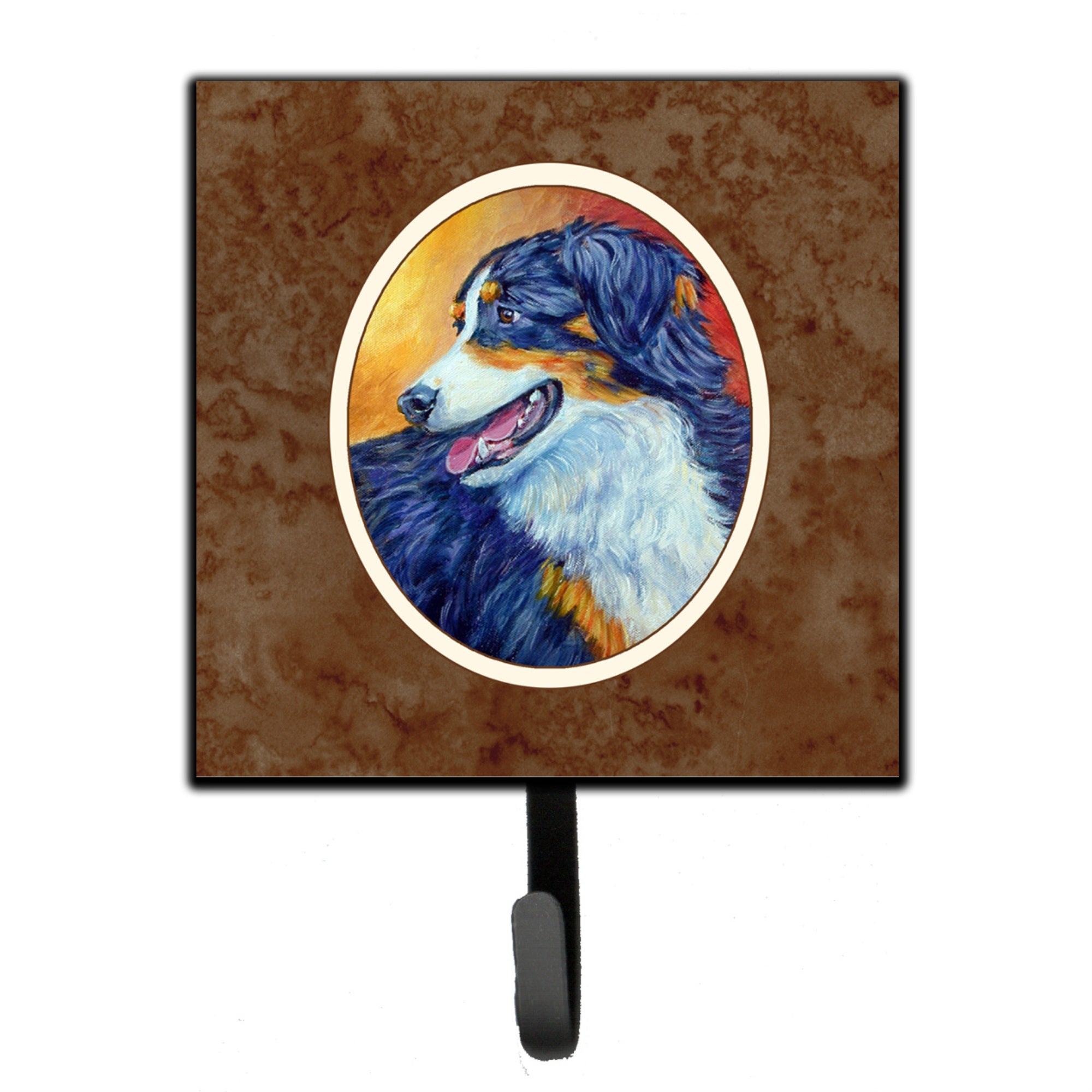 Caroline'S Treasures Australian Shepherd Leash Or Key Holder 7288Sh4, Small, Multicolor