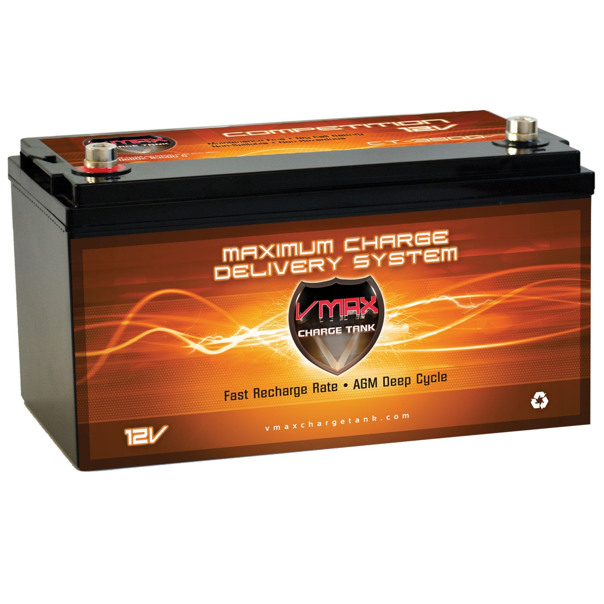Vmax 12V Battery 5000W Rms 10000W Max