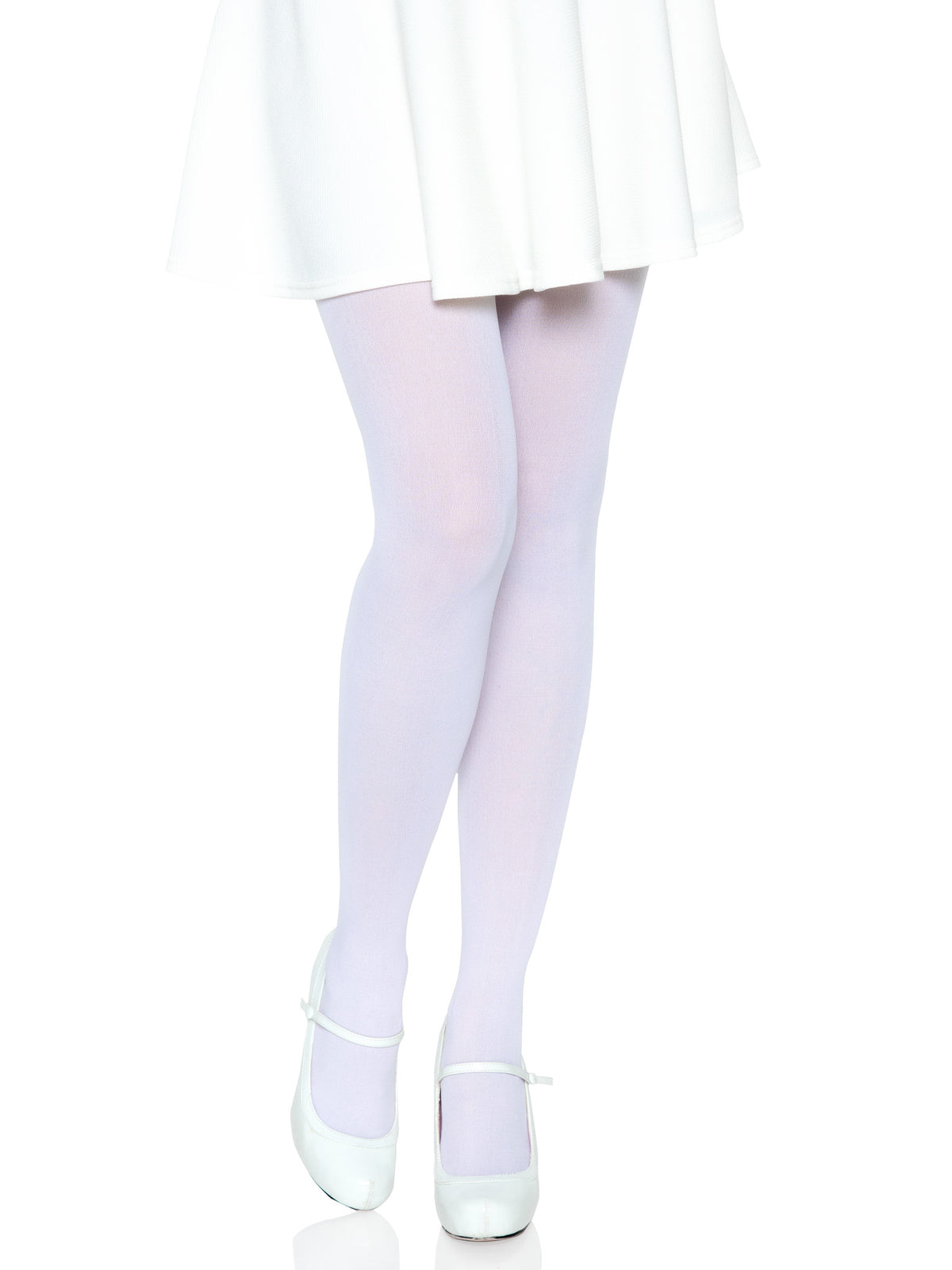 Nylon Tights O/S White O/S Whi