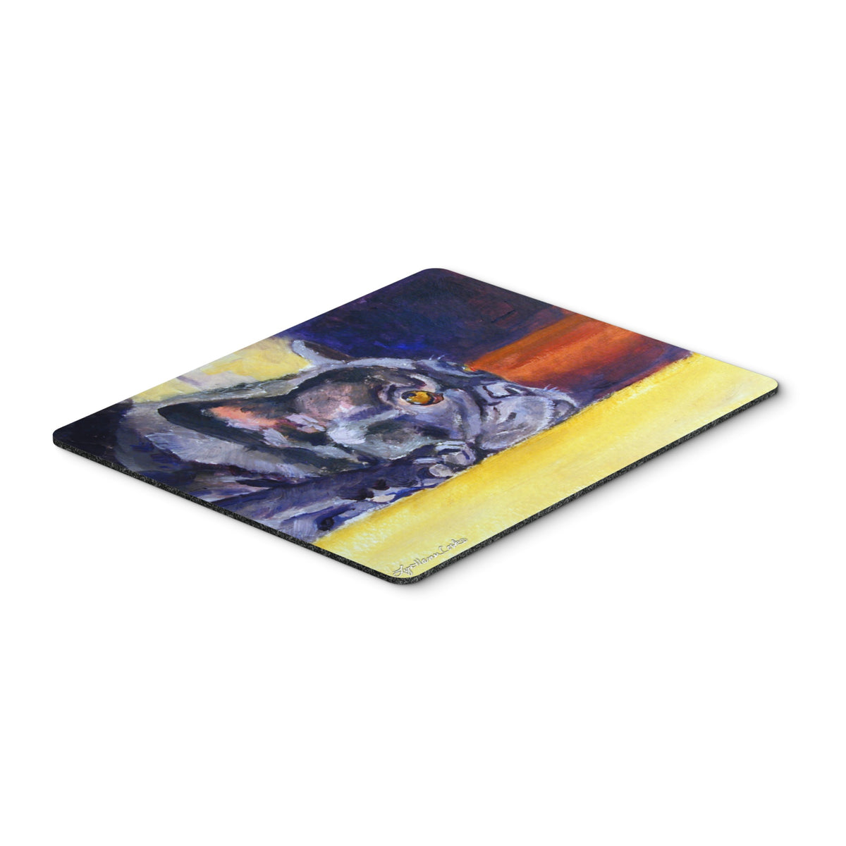 Caroline'S Treasures Black French Bulldog Sunny Mouse Pad/Hot Pad/Trivet (7331Mp)