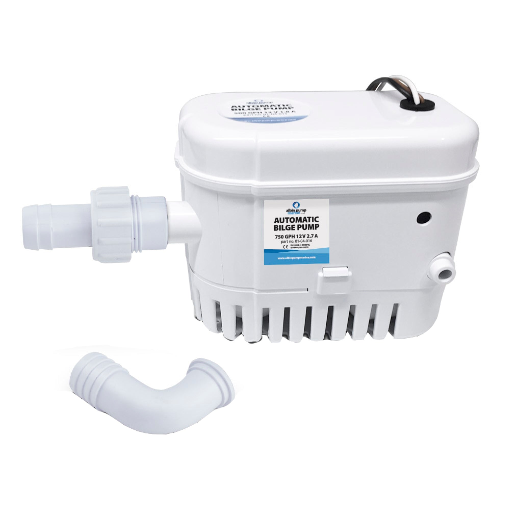Albin Pump Automatic Bilge  Pump 750 Gph 12V