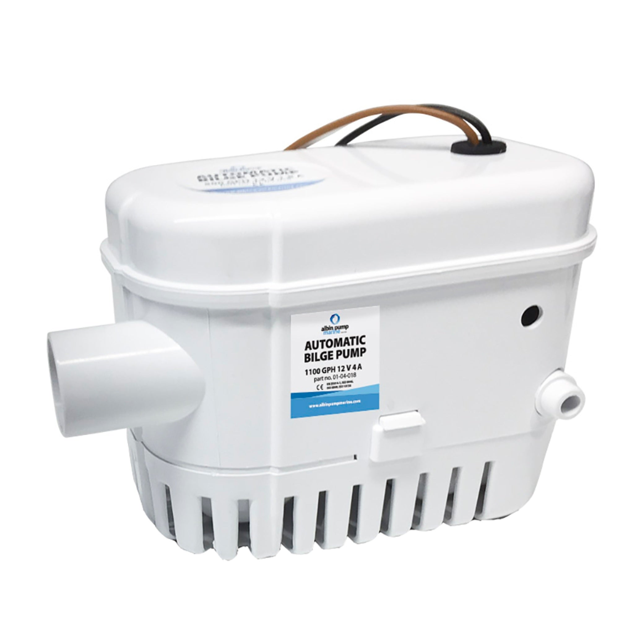 Albin Pump Automatic Bilge Pump 1100 Gph 12V
