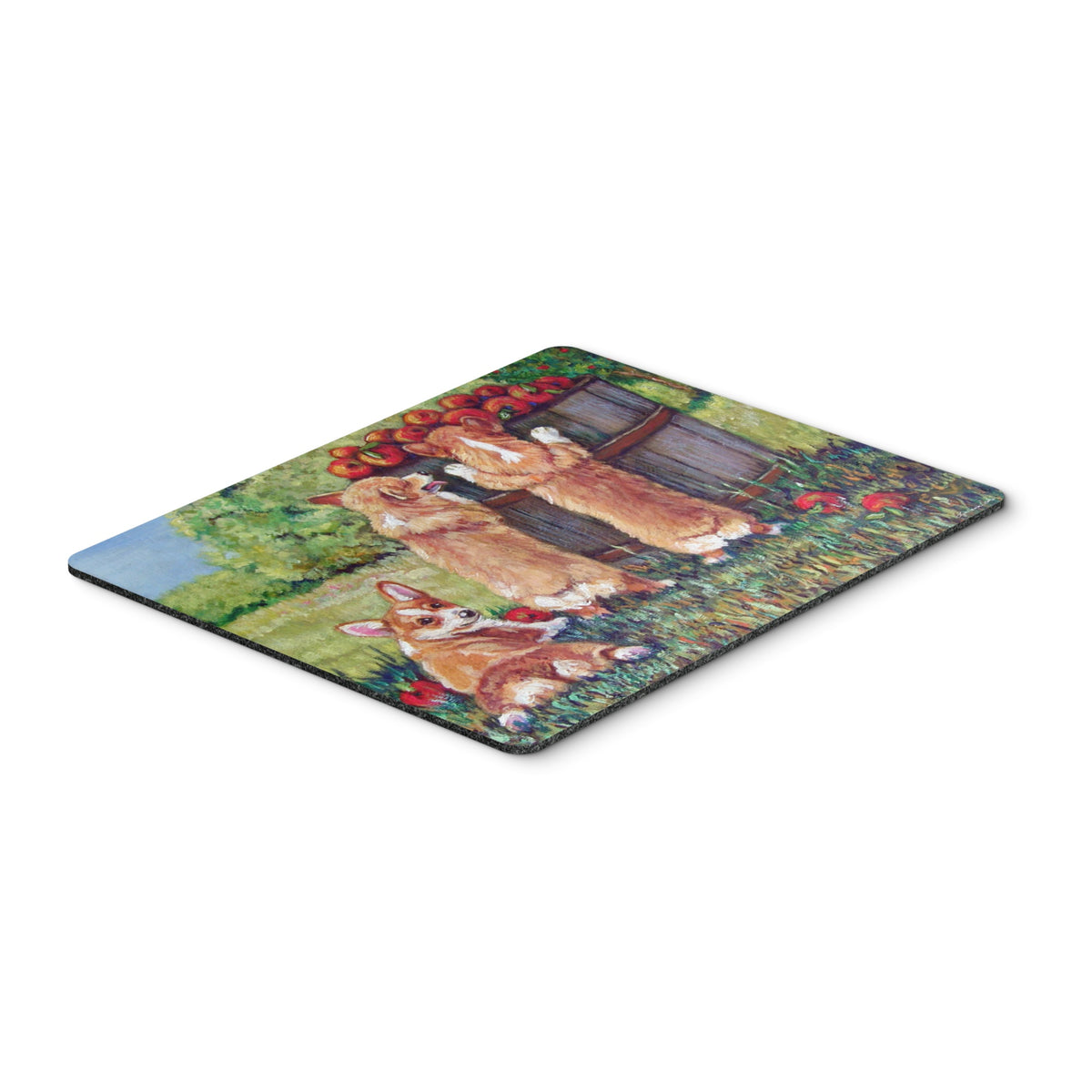 Caroline'S Treasures Apple Helper Corgis Mouse Pad/Hot Pad/Trivet (7351Mp)