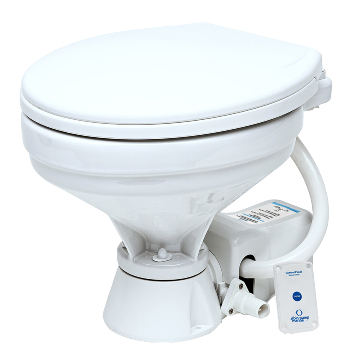 Albin Pump Marine Toilet  Standard Electric Evo Comfort