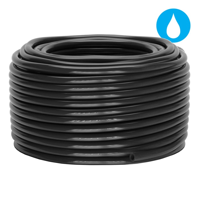 3/16'' x 1000' Black Vinyl Tubing