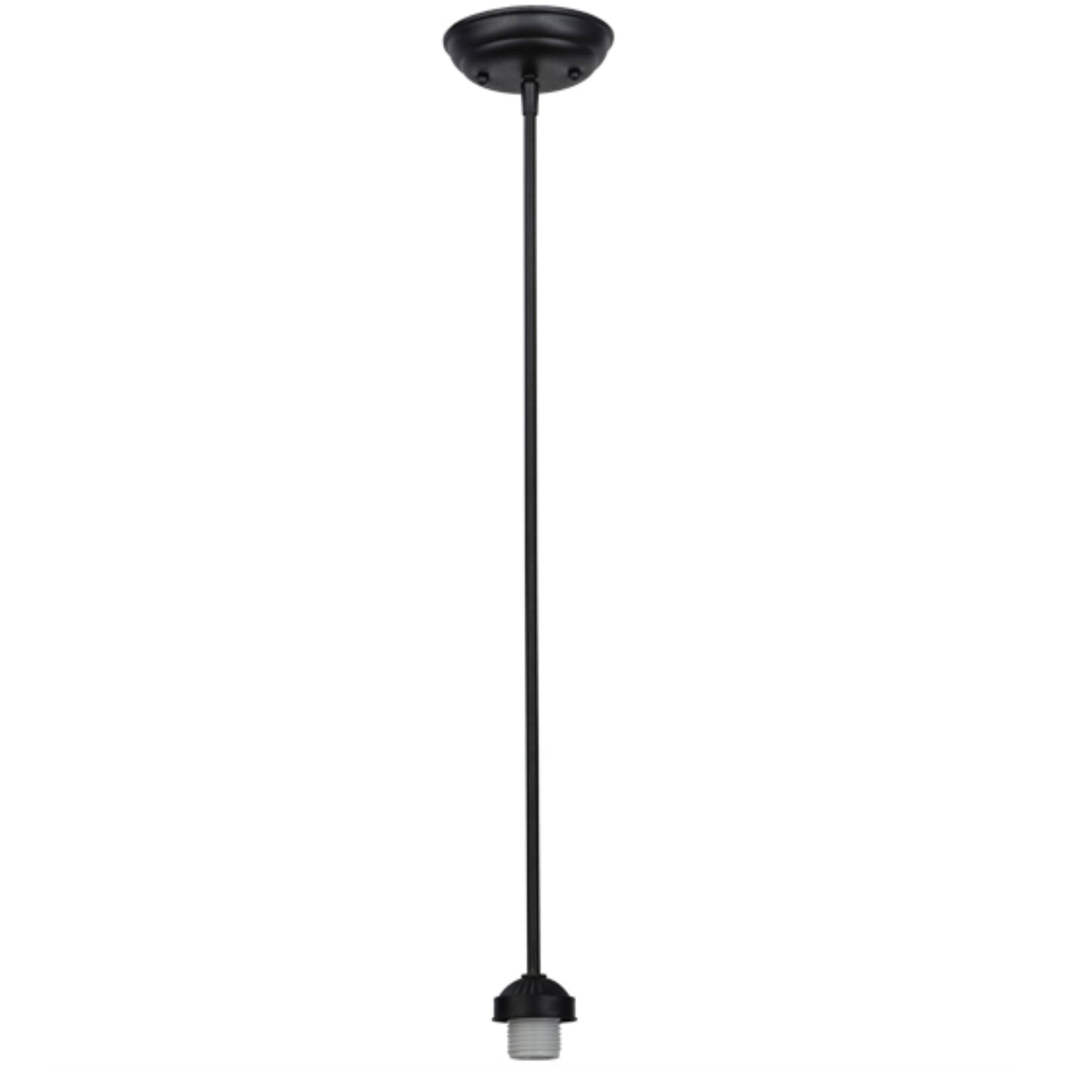 34'H Mini Pendant Hardware Black