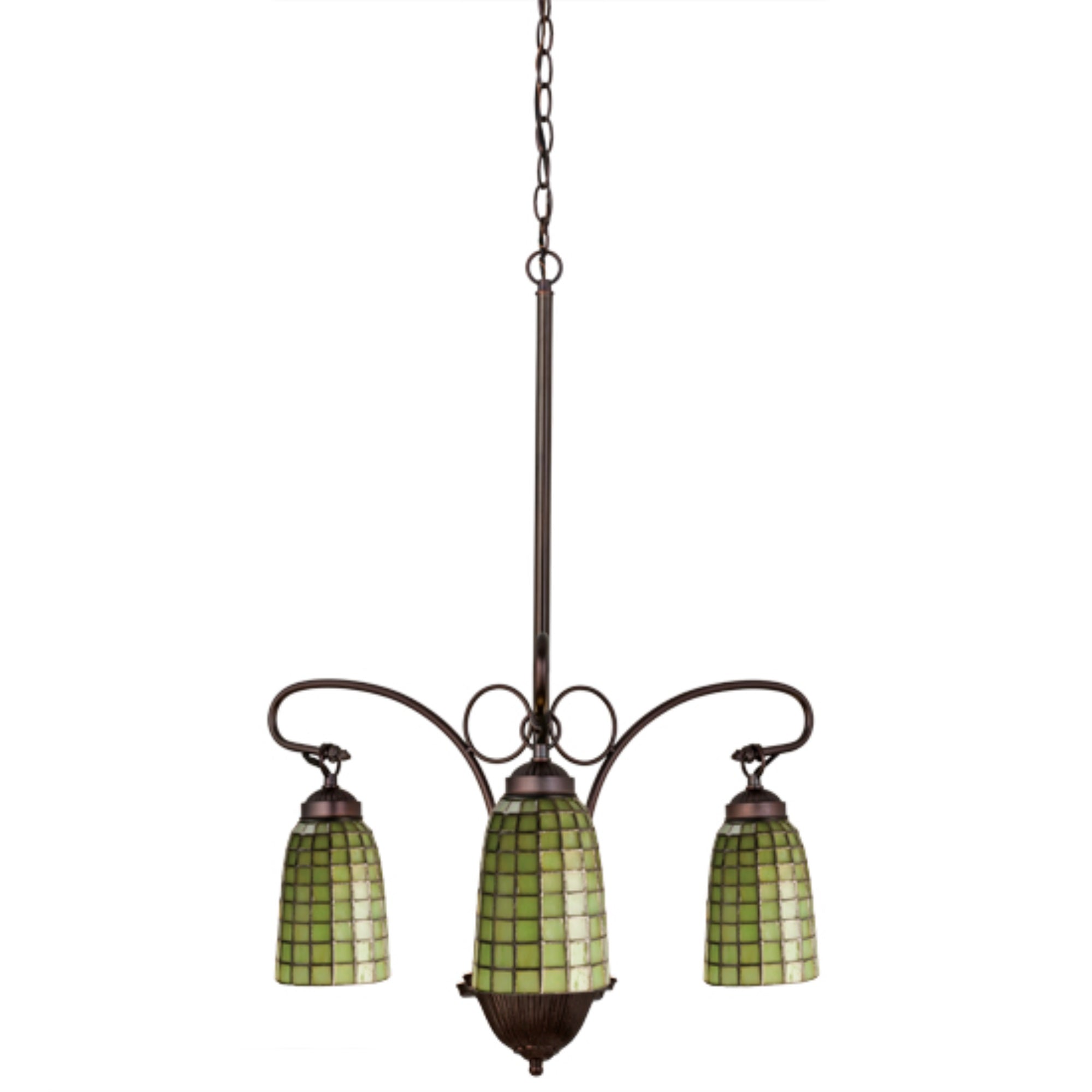 24'W Terra Verde 3 Lt Chandelier