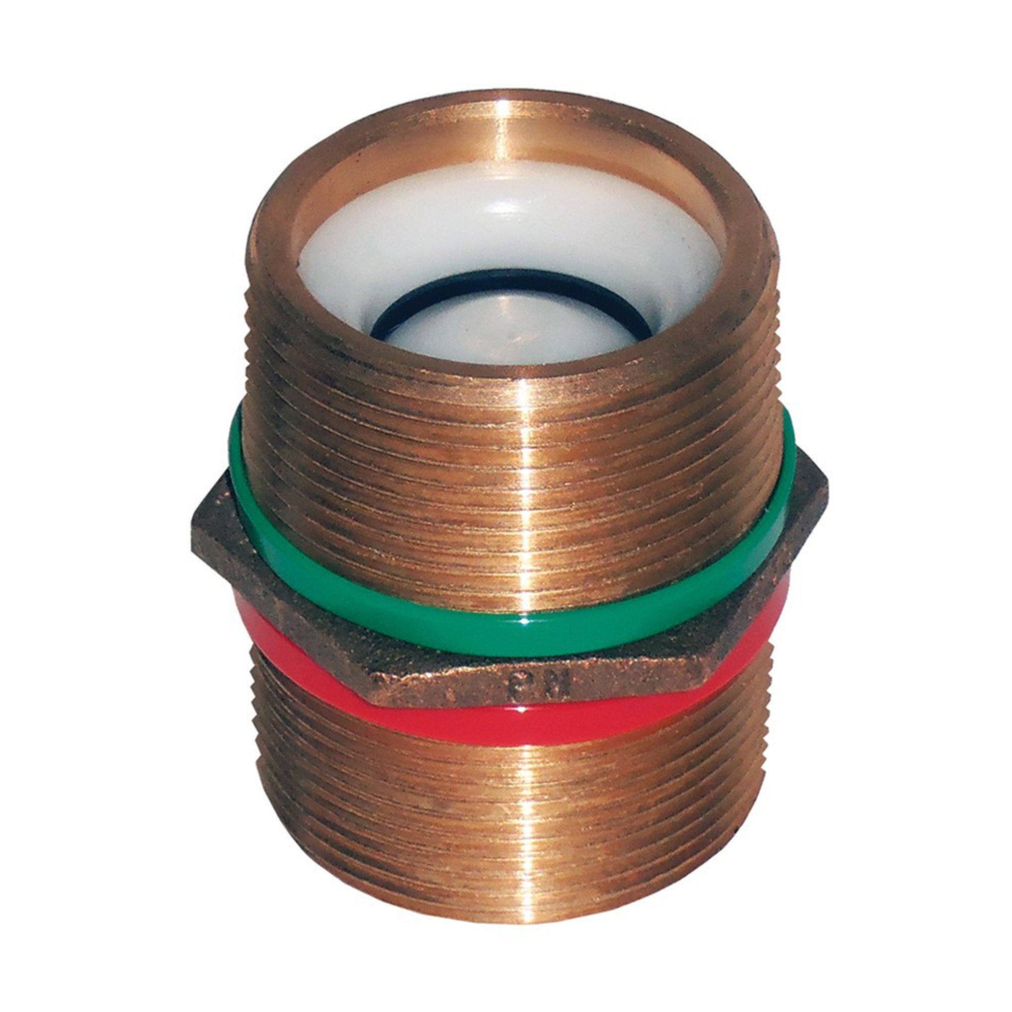 Groco Pnc Bronze Pipe Nipple With Check Valve 1'