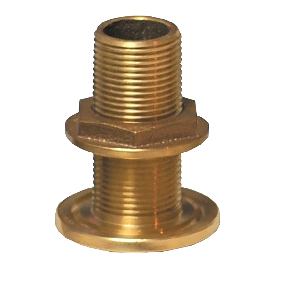 Groco 1 1/2 Bronze Thru-Hull Fitting With Nut