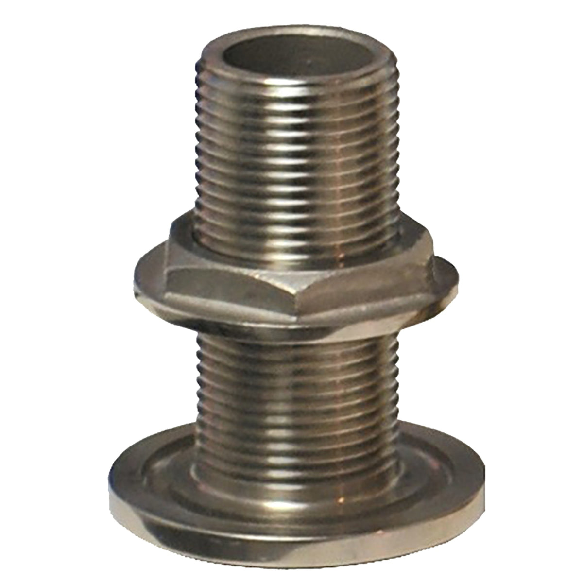 Groco 1 1/2' Stainless Steel Thru-Hull Fitting With Nut