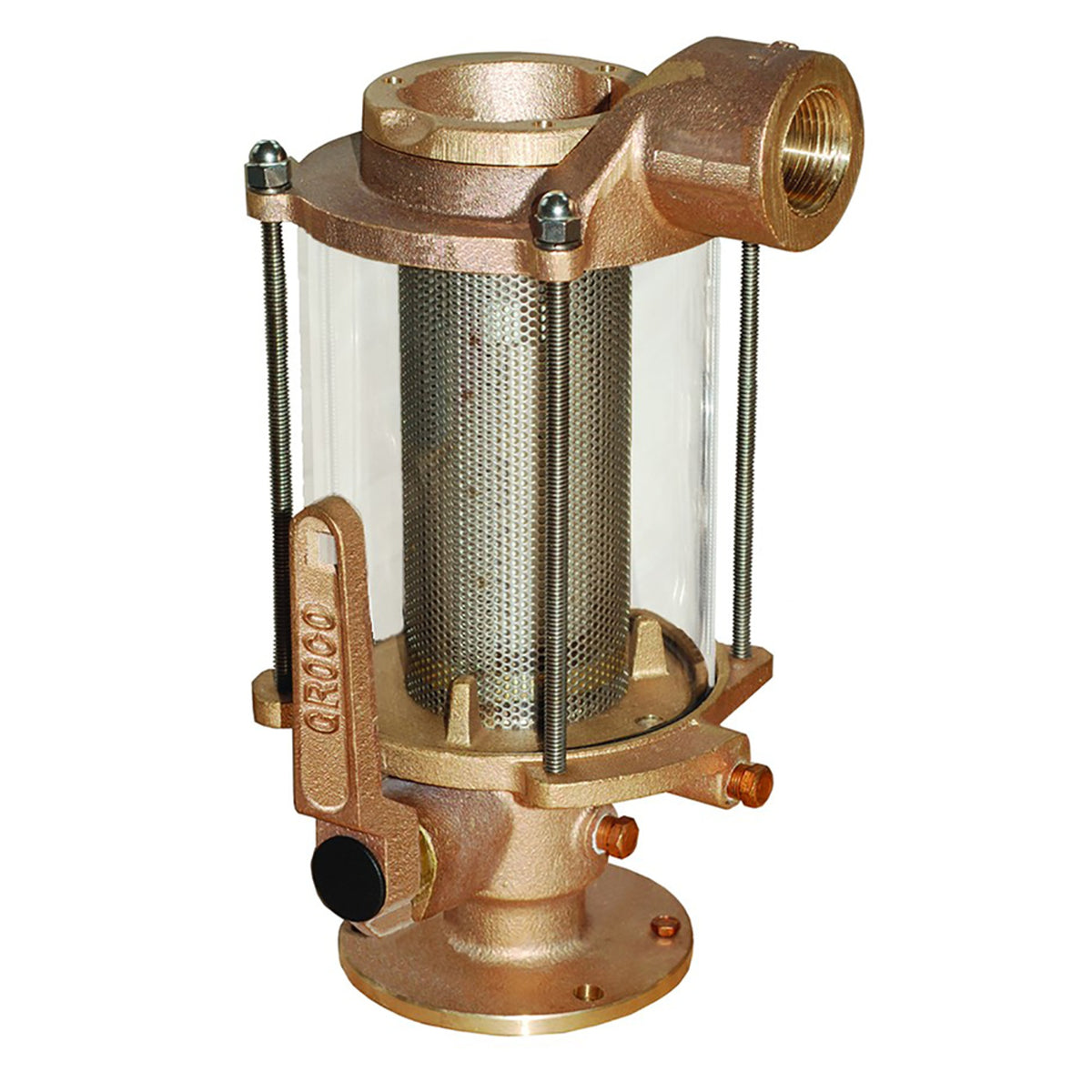 Groco 1 1/2' Ball Valve/ Strainer Combo
