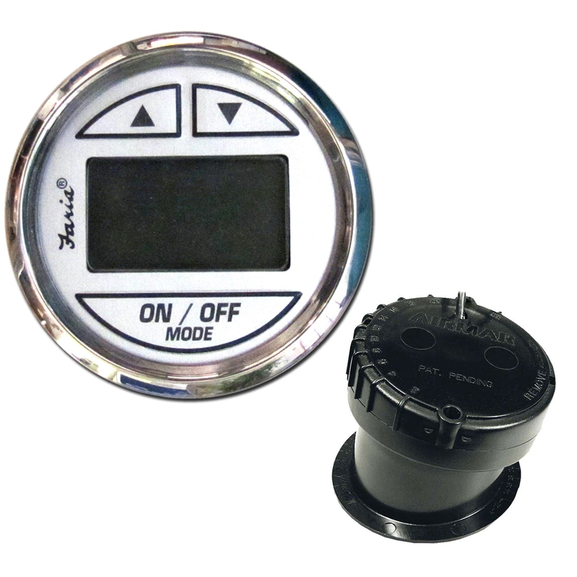 Faria Chesapeake White Ss 2' Depth Sounder With