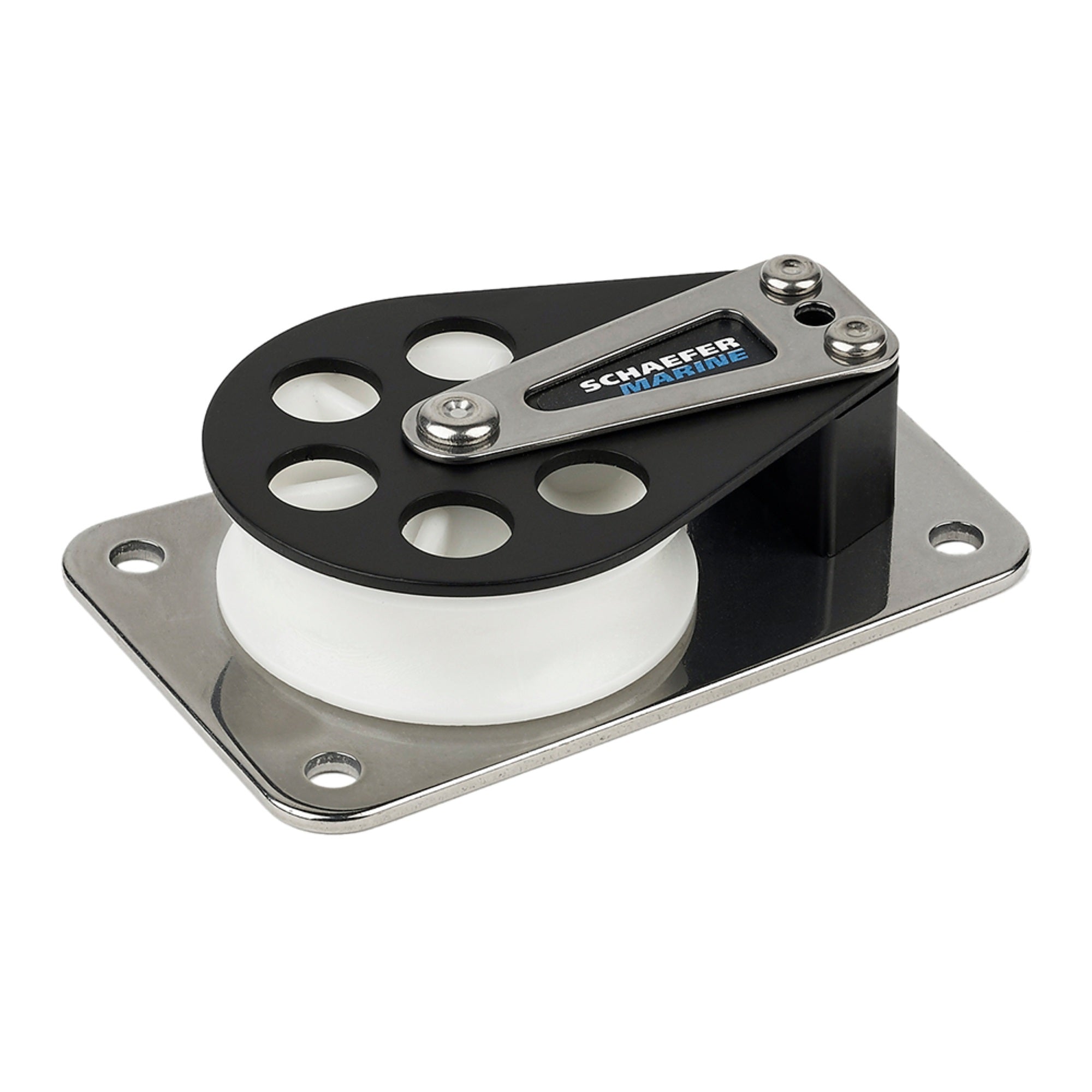 Schaefer Series 7 Flat Base Cheek Block Alum Cheek/Delrin