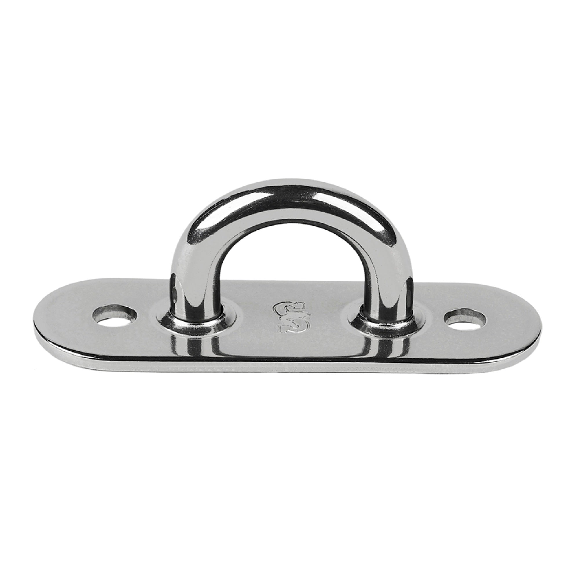Schaefer Pad Eye Stainless Steel- Welded- 3'L X 1'W