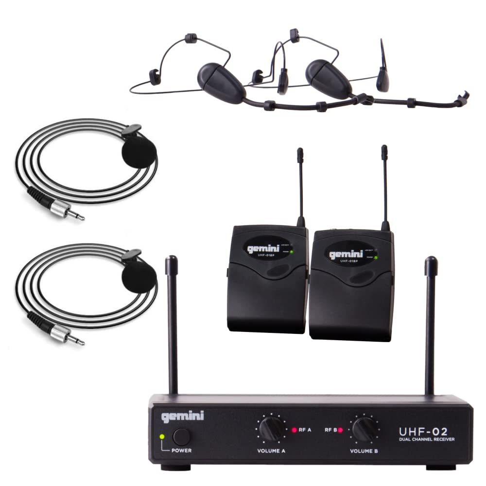 Gemini Dual Headset/Lav Wireless Sys