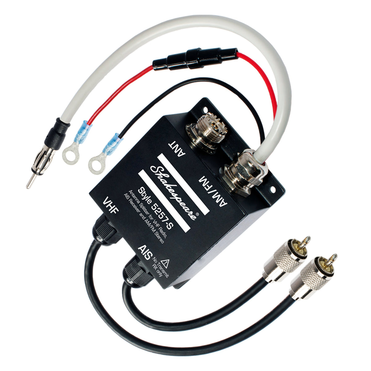 Shakespeare 5257-S Antenna Splitter For Vhf Radio, Ais