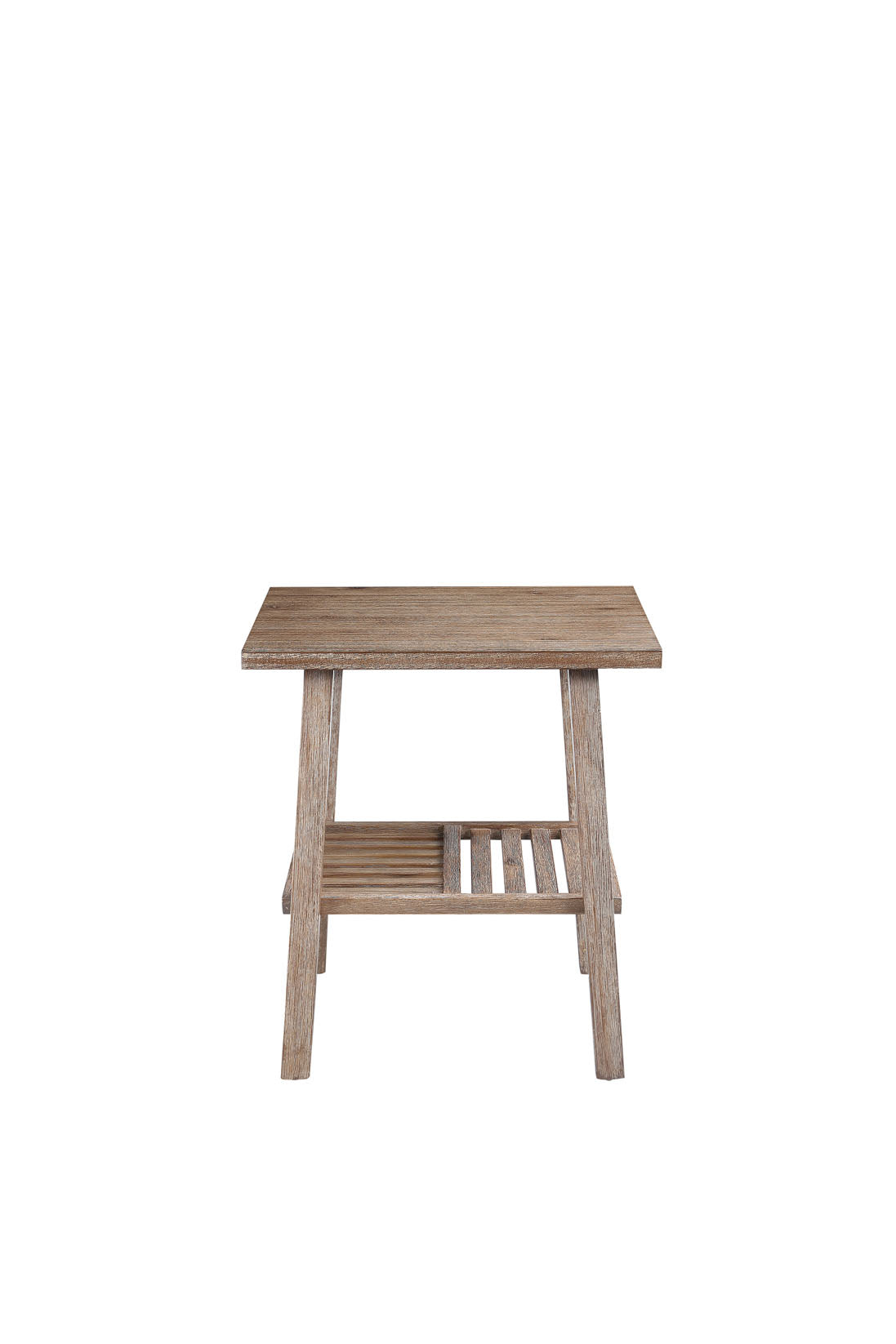 Sonoma End Table Barnwood Wire-Brush