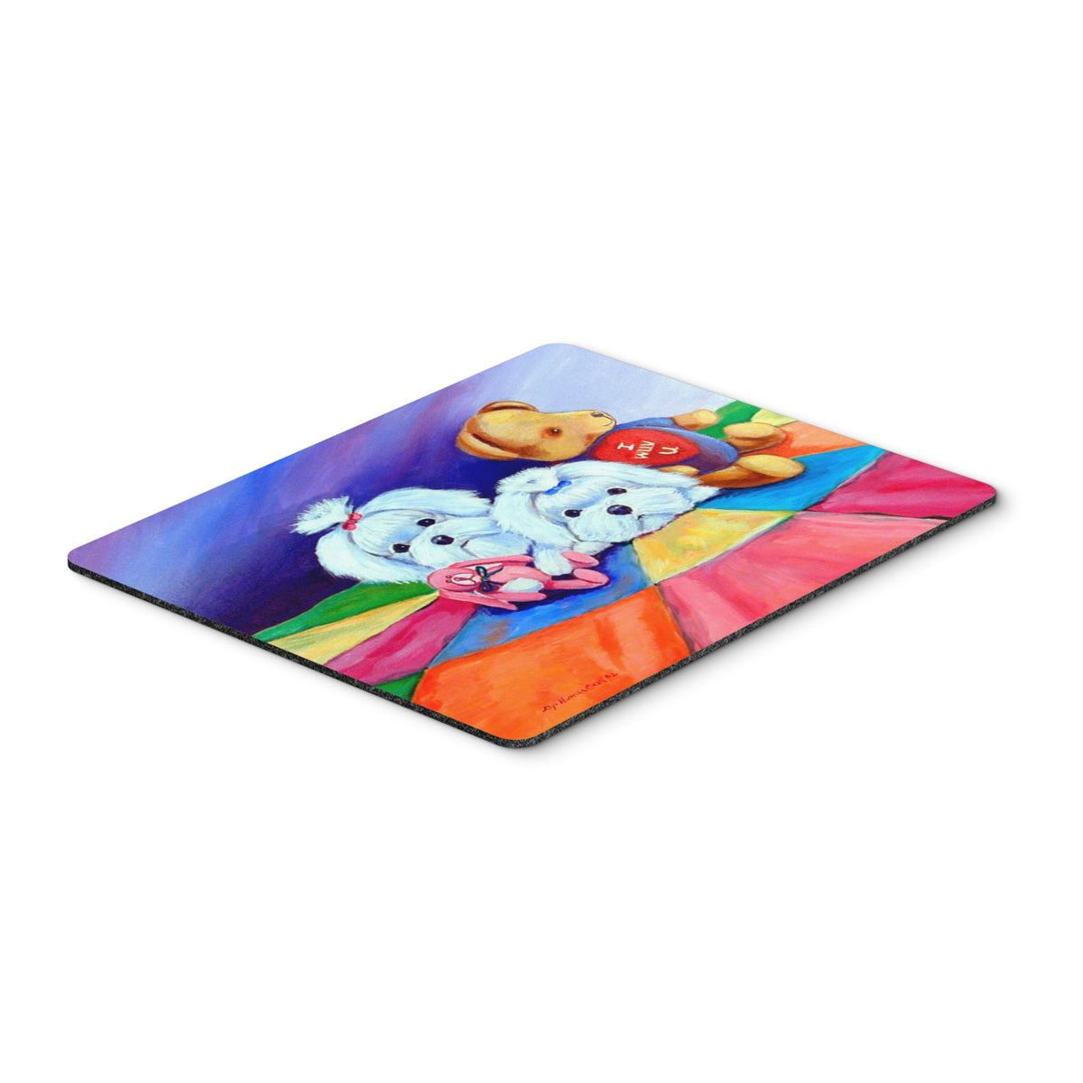 Caroline'S Treasures Mouse/Hot Pad/Trivet, Maltese (7515Mp)