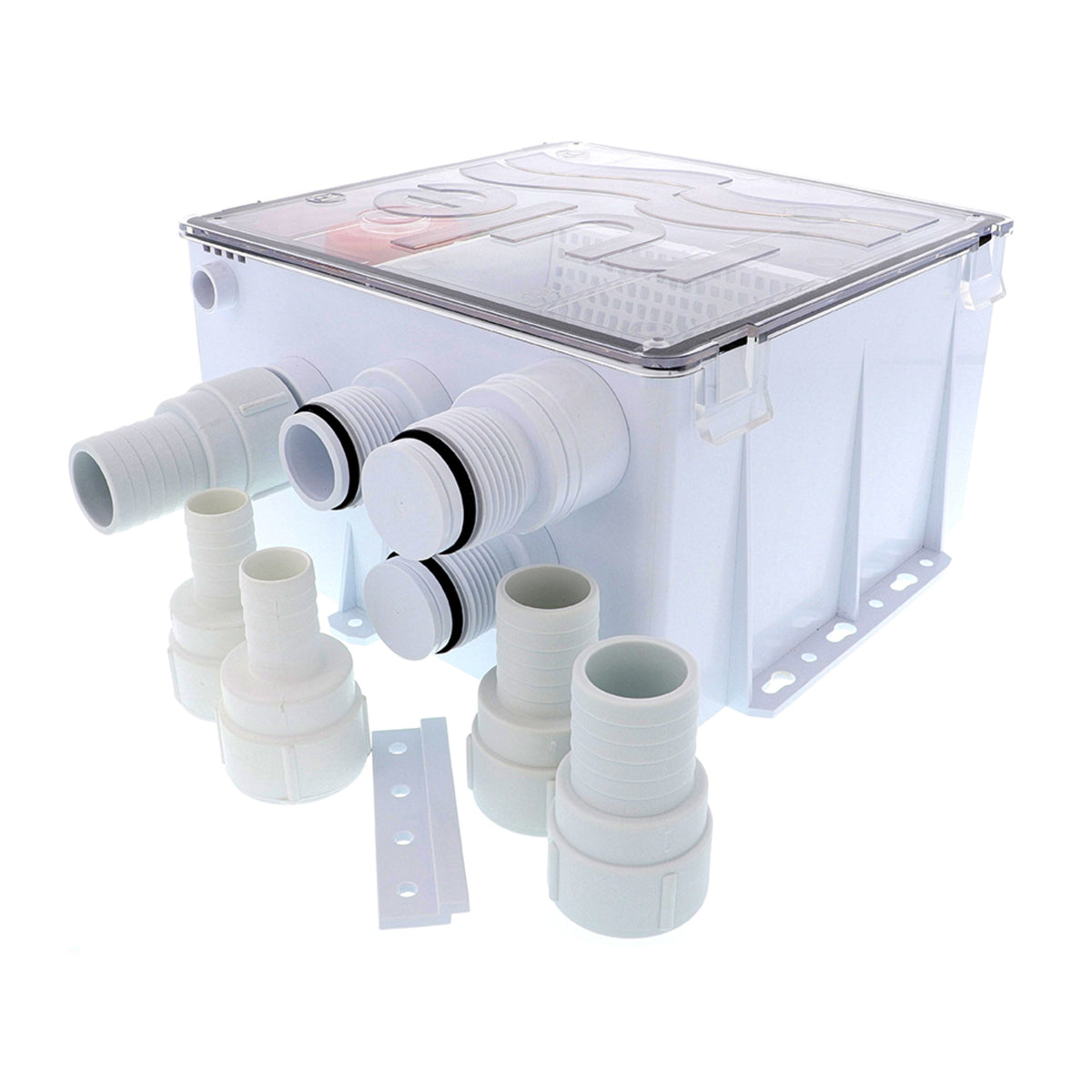 Rule Shower Drain Box With  1100 Gph Pump 12V