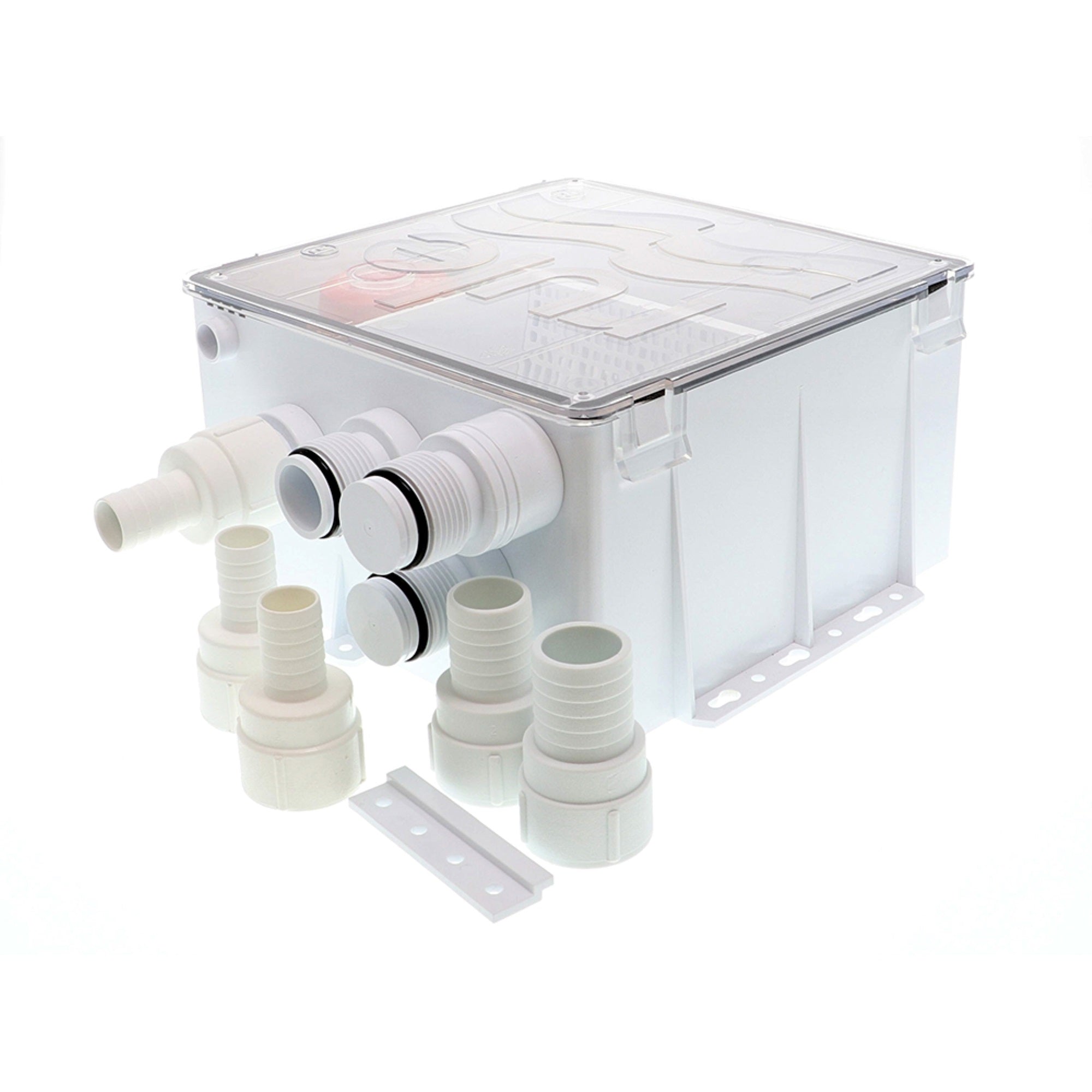 Rule Shower Drain Box With 800 Gph Pump 24V