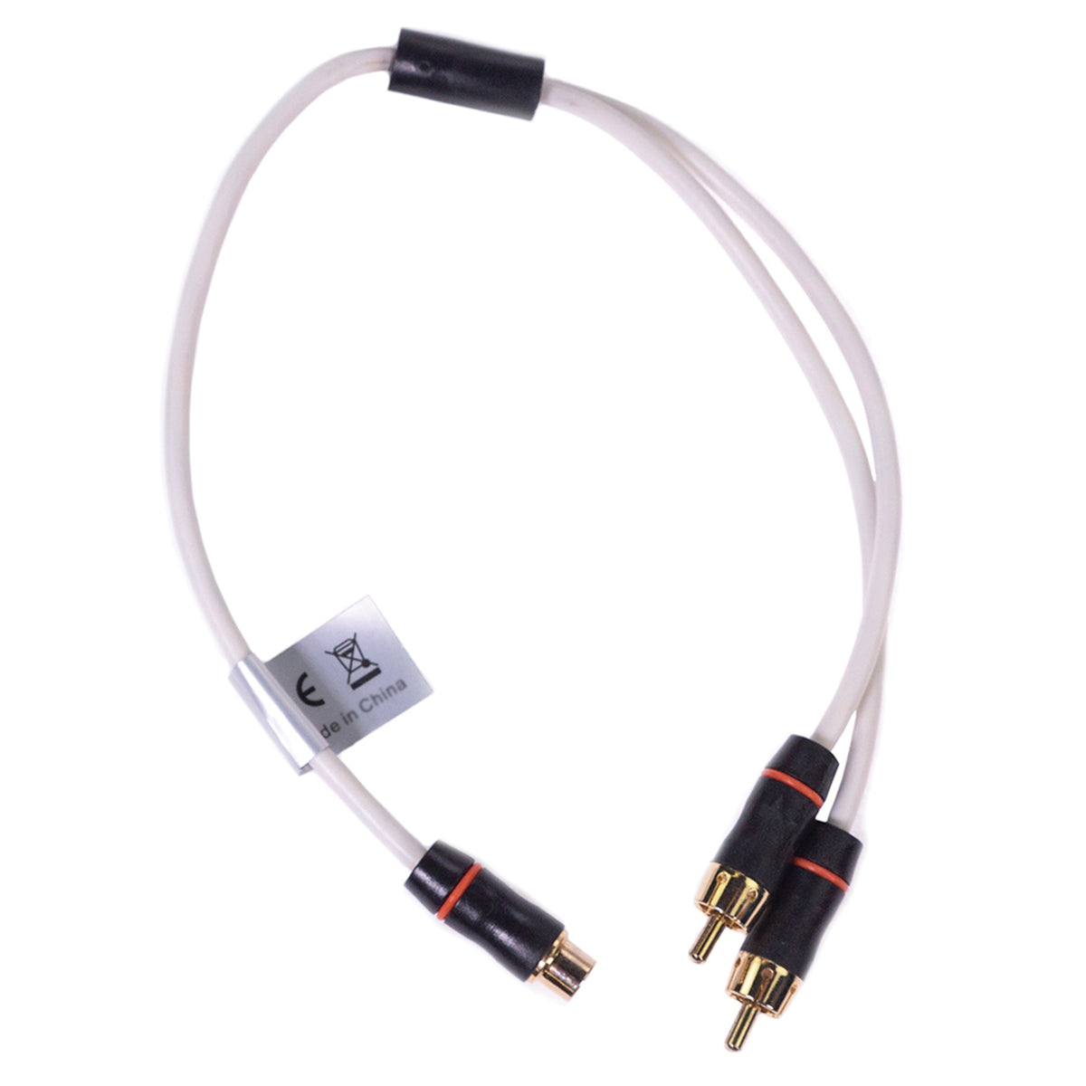 Fusion Performance Rca Cable Splitter - 1 Female To 2 Male