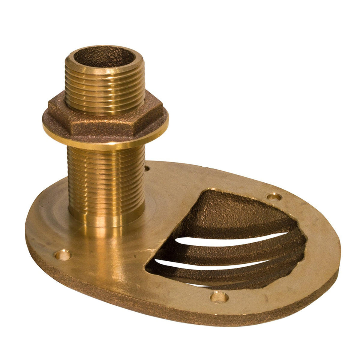 Groco 1 1/4' Scoop Thru-Hull Bronze