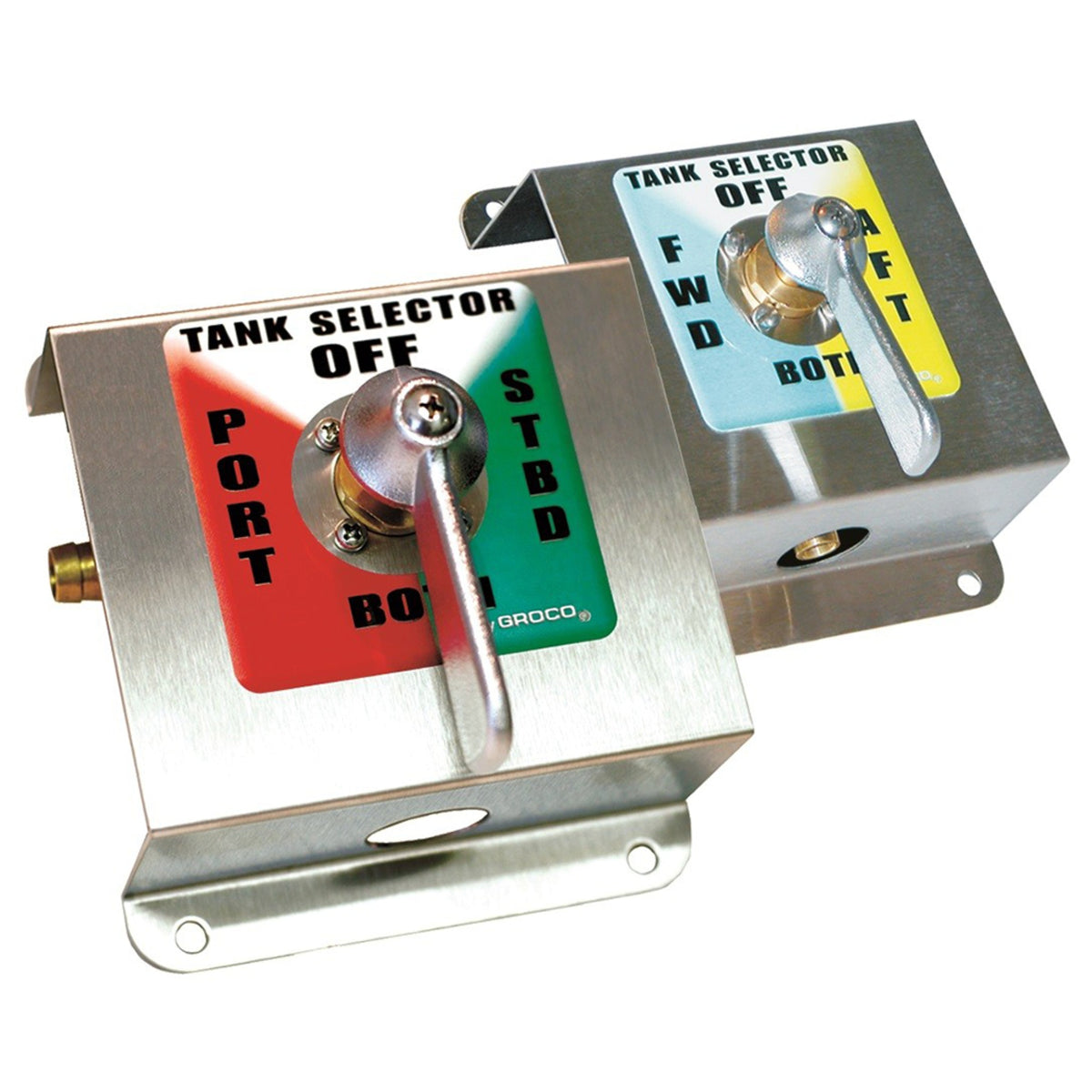 Groco 1/2' 4-Way Tank Selector Kit