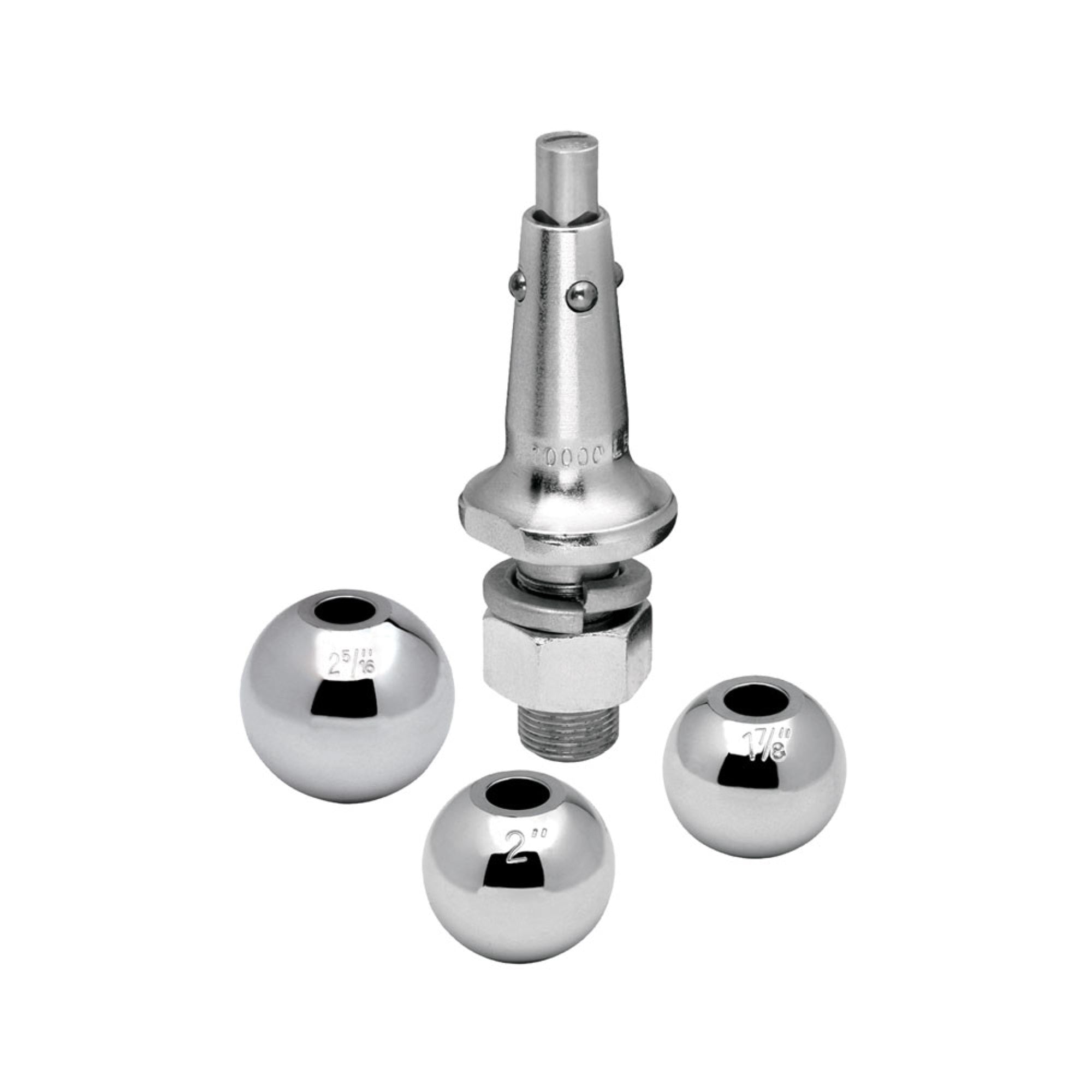 Draw-Tite Interchangeble Hitch Ball 1' Shank 1-7/8' 2' &