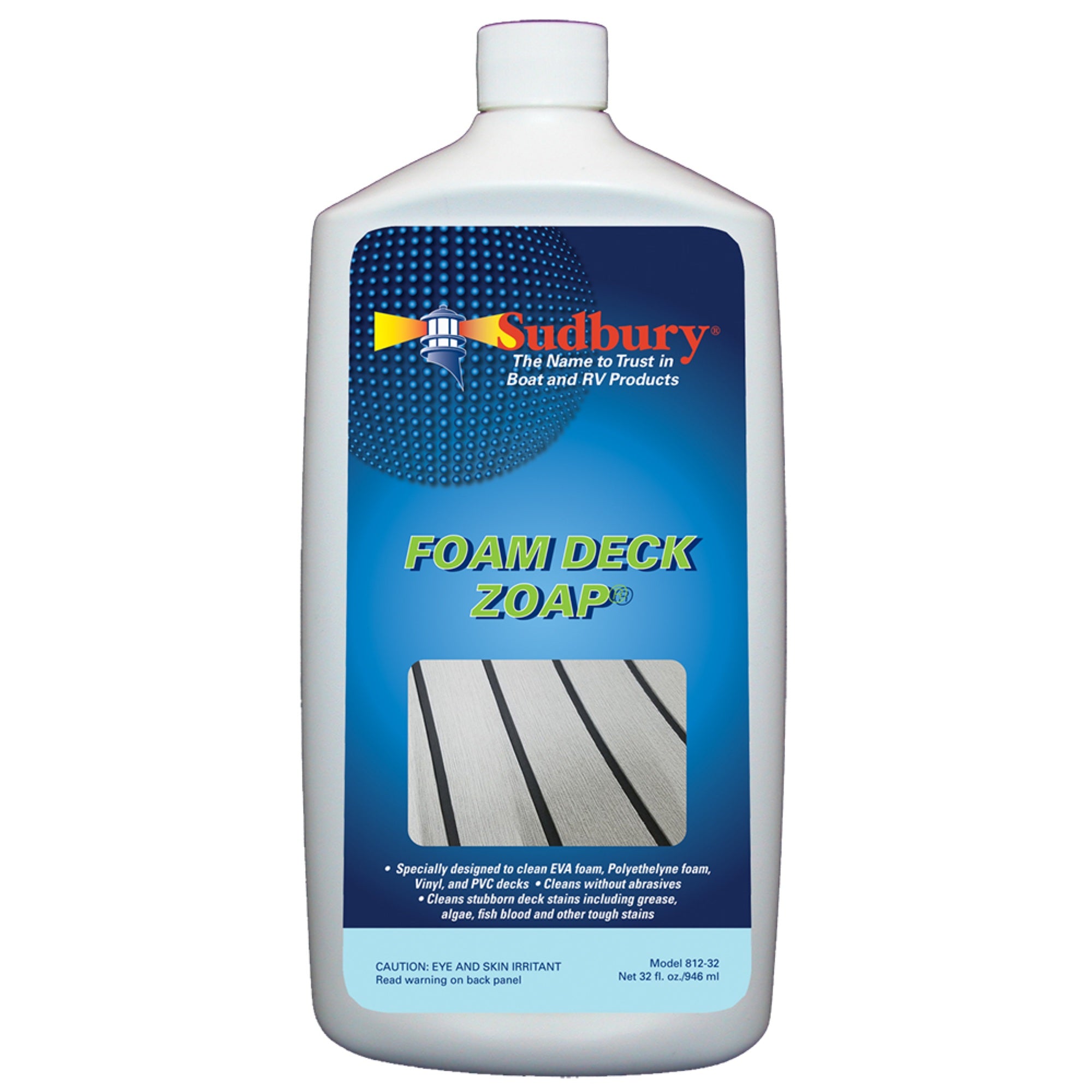 Sudbury Foam Deck Zoap  Eva Foam Cleaner 32 Oz.