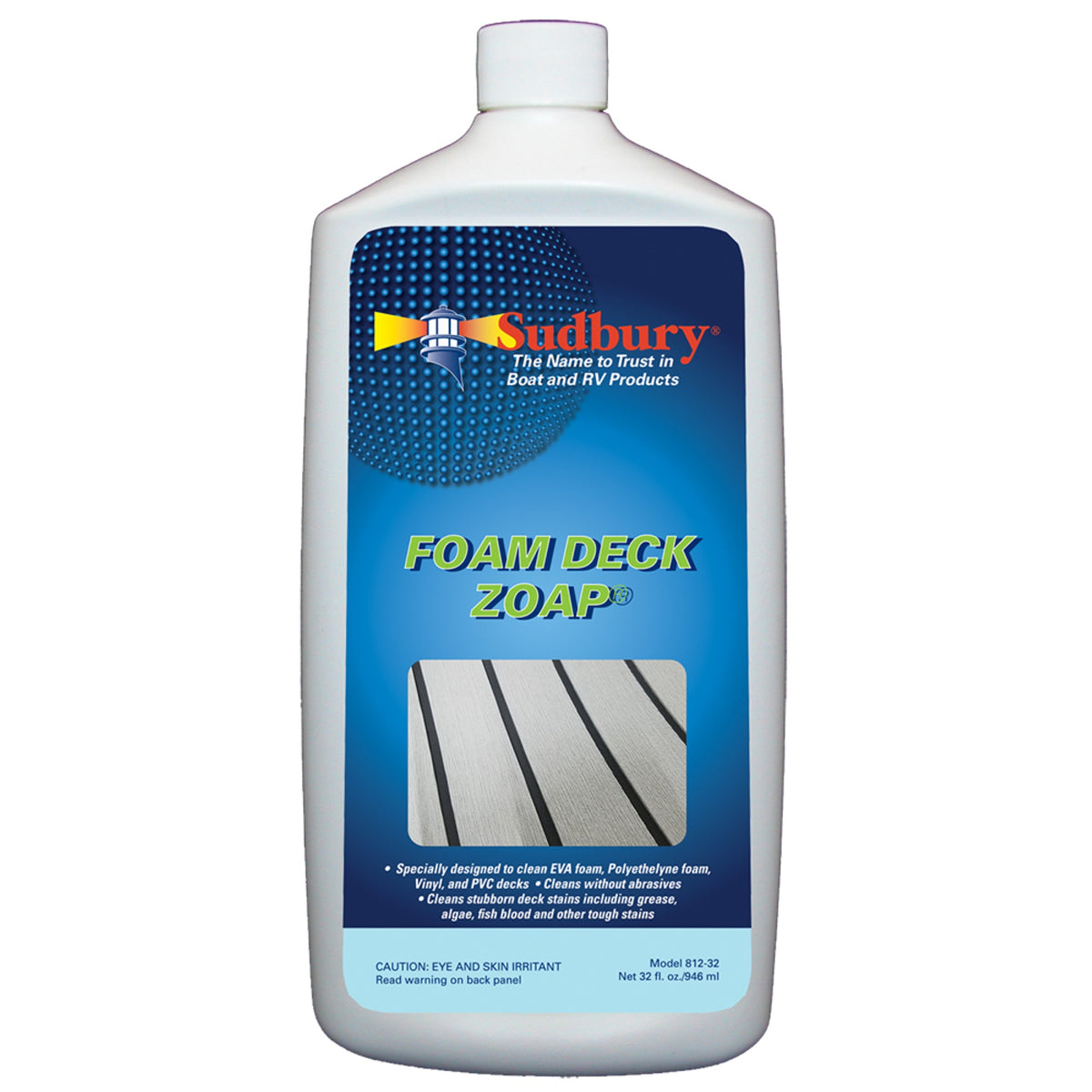 Sudbury Foam Deck Zoap  Eva Foam Cleaner 32 Oz.