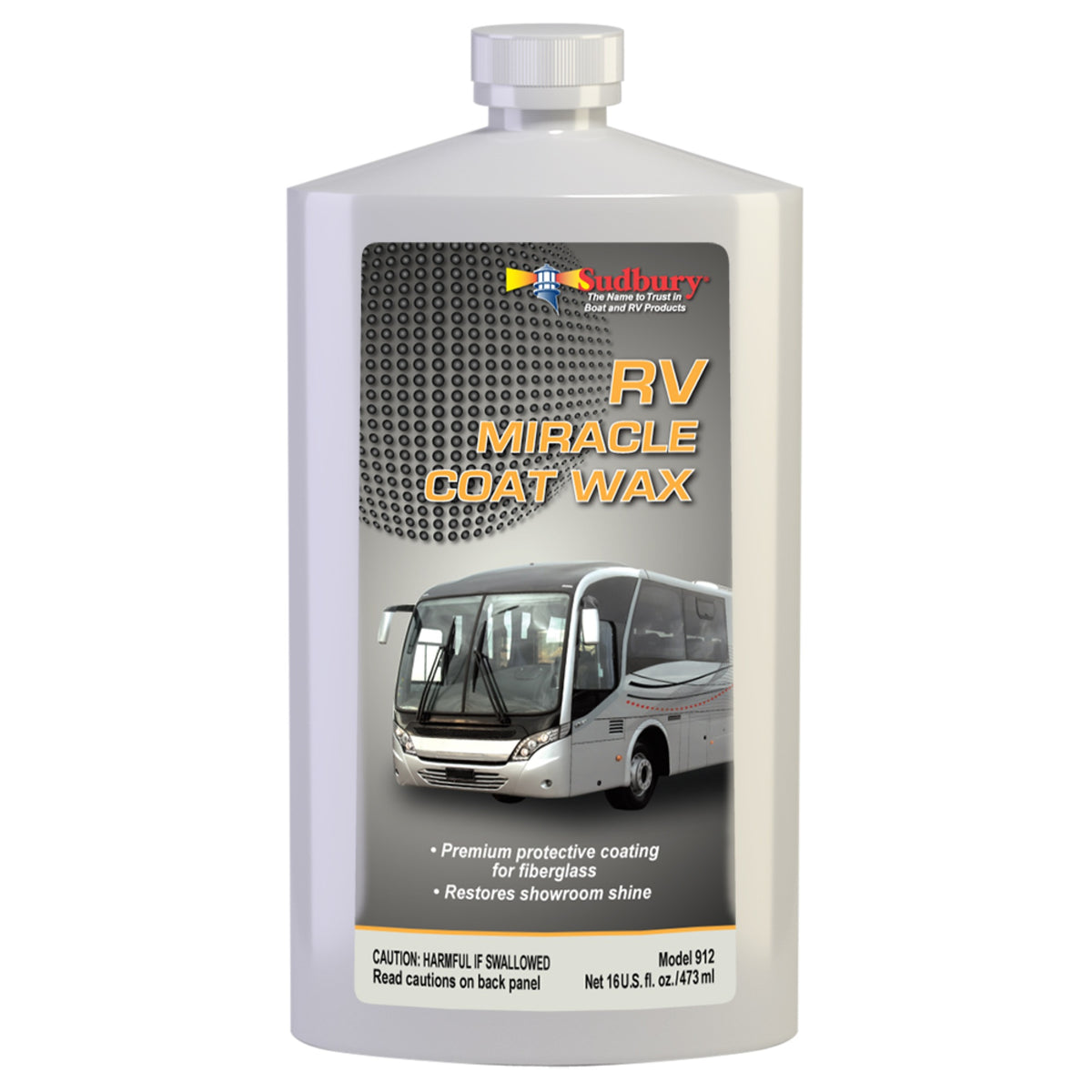 Sudbury Rv Miracle Coat Wax 16 Oz.
