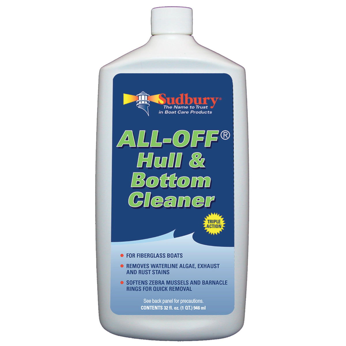 Sudbury All-Off Hull/Bottom   Cleaner 32 Oz.