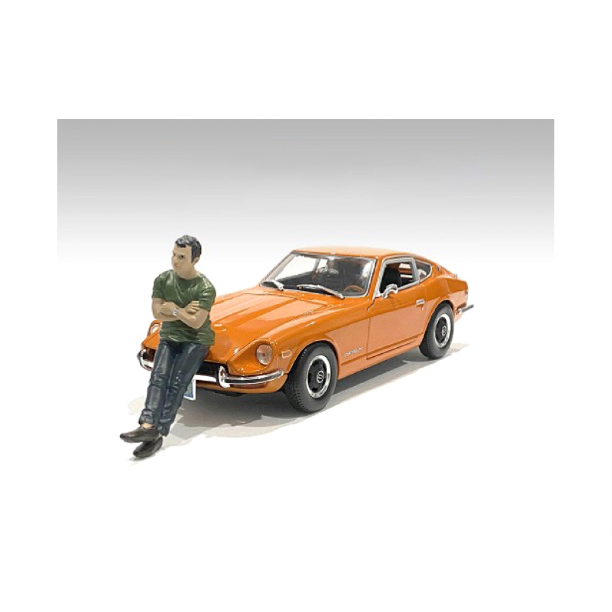 Car Meet 2' Figurine Ii For 1/18 Scale Models By American Diorama