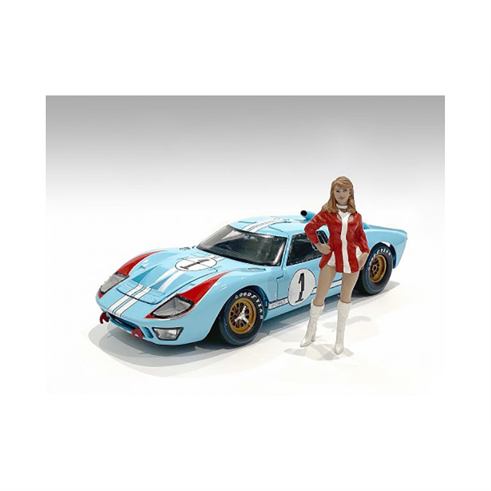 Race Day 2' Figurine Vi For 1/18 Scale Models By American Diorama