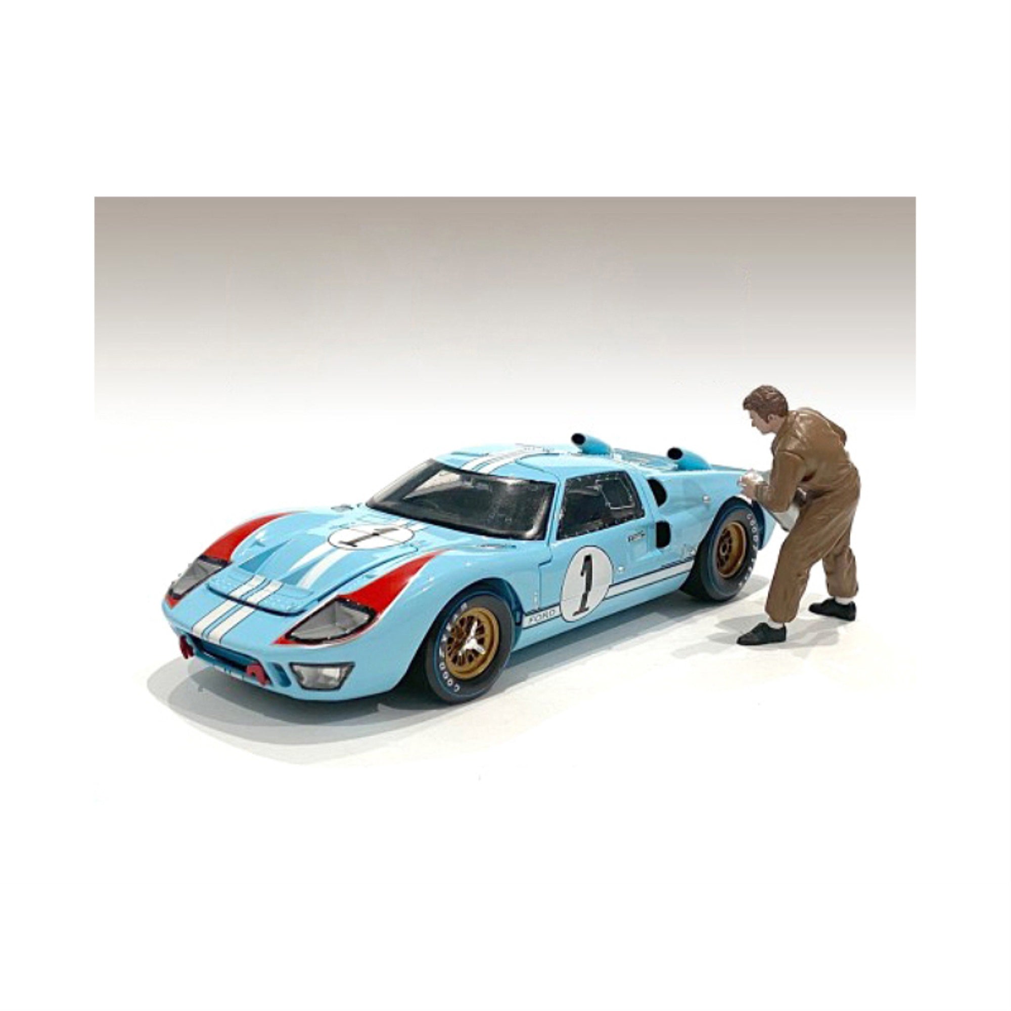 Race Day 1' Figurine Vi For 1/24 Scale Models By American Diorama